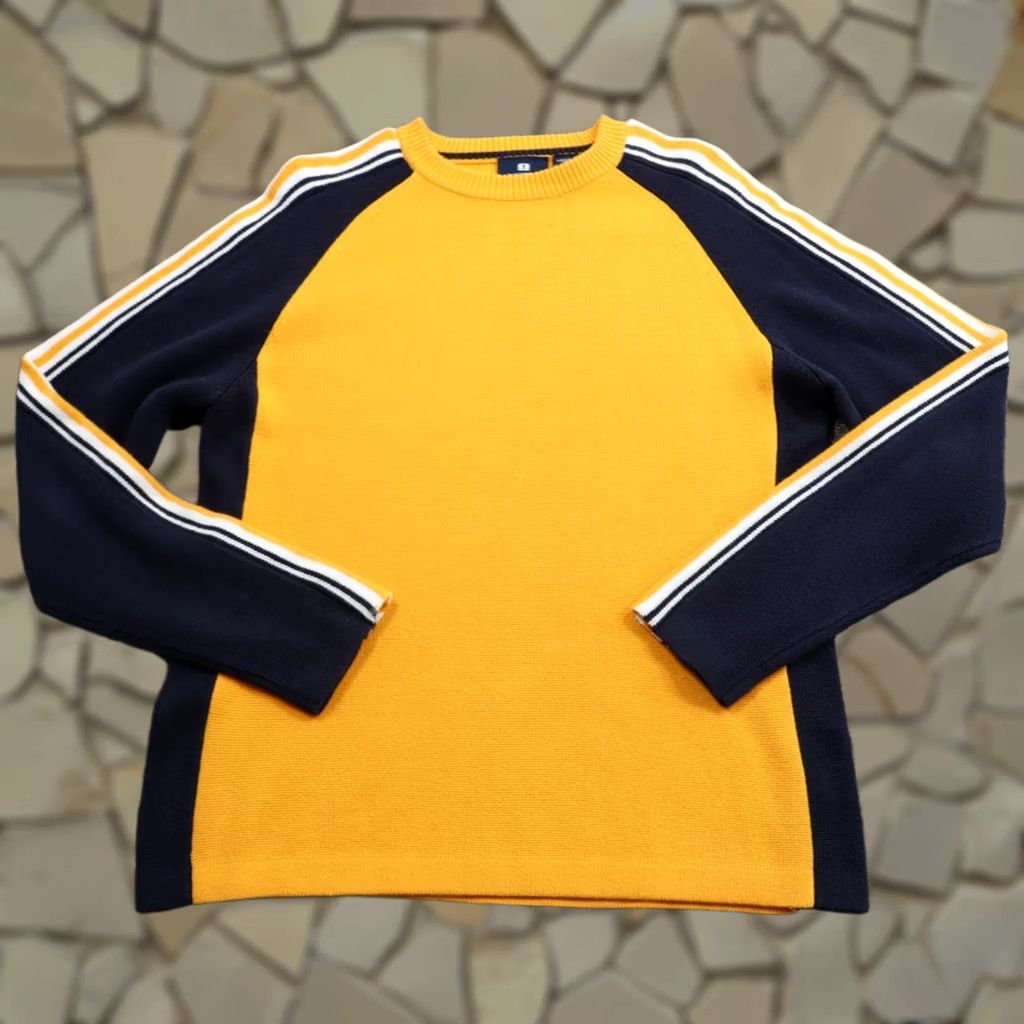 Oakley × Vintage OAKLEY Sweater Knit Vintage 90s Mock Neck hoodie