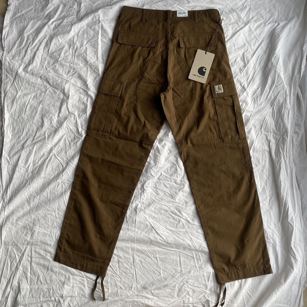 Carhartt Carhartt Regular Cargo Pants Brown Size US 31 - 2 Thumbnail