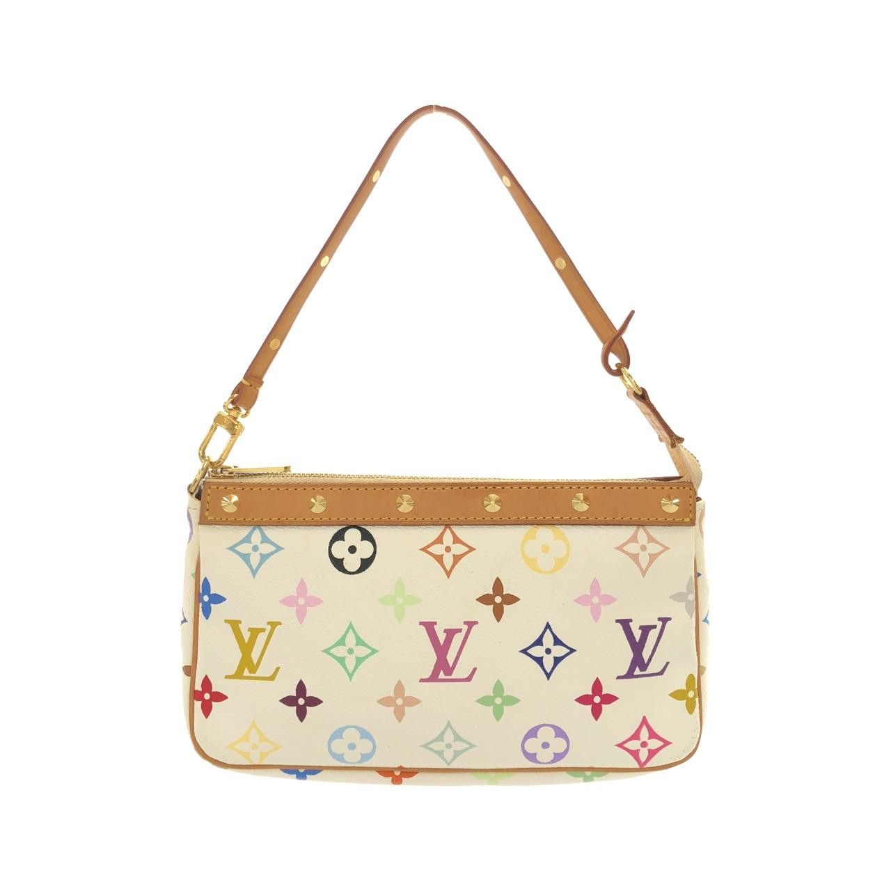 Louis Vuitton Louis Vuitton Louis Vuitton Multicolore Monogram Accessories Pouch Textile Vanity Bag M92649 DUTY FREE for USA Size ONE SIZE - 1 Thumbnail