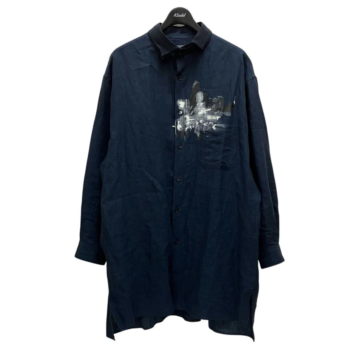 Yohji Yamamoto Yohji Yamamoto pour homme/HZ-B45-317 Linen Shirt Size US M / EU 48-50 / 2 - 1 Thumbnail