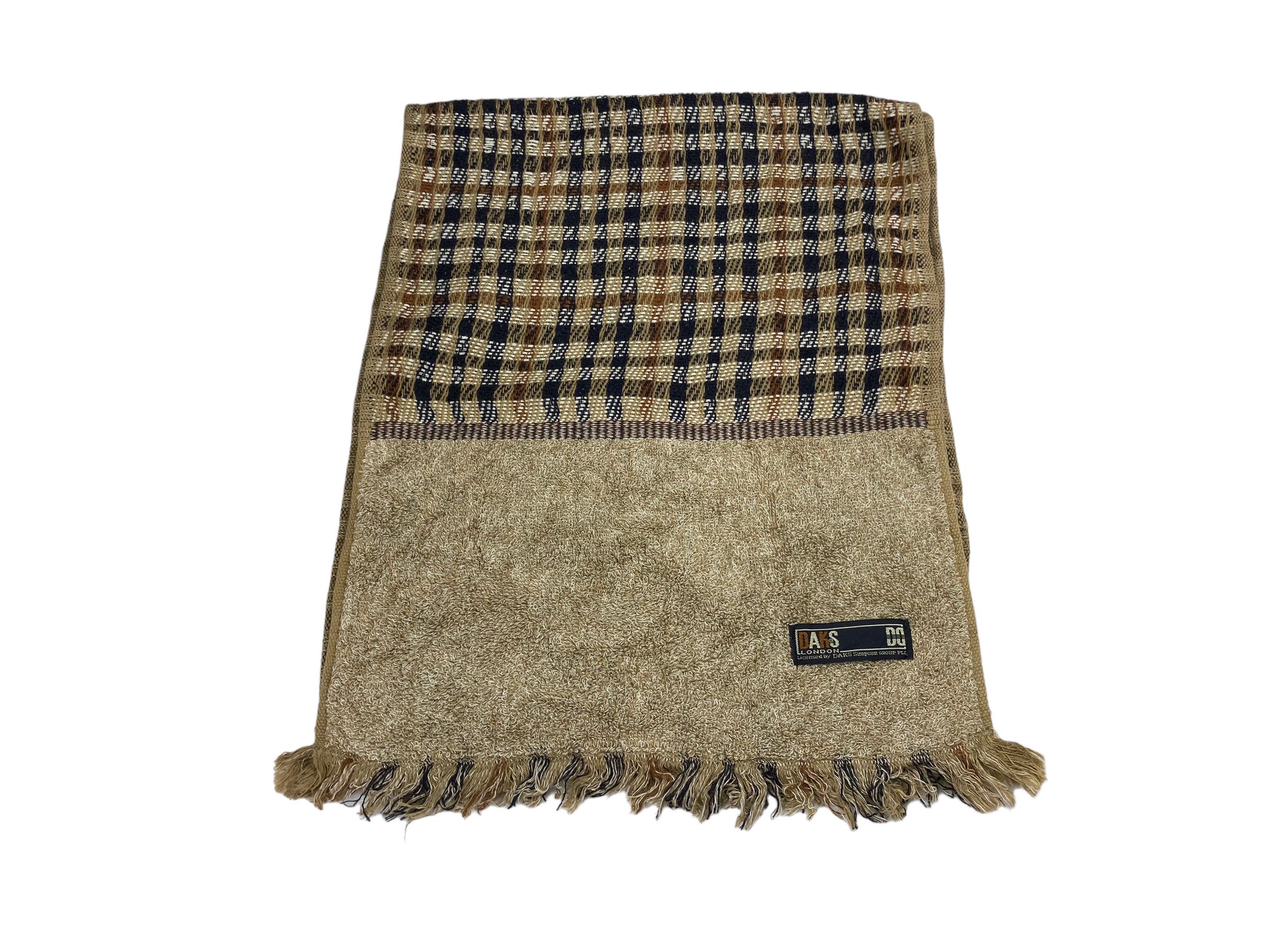 DAKS × Vintage Daks of London scarf Cotton Checkered Vintage Scarves Size ONE SIZE - 5 Thumbnail