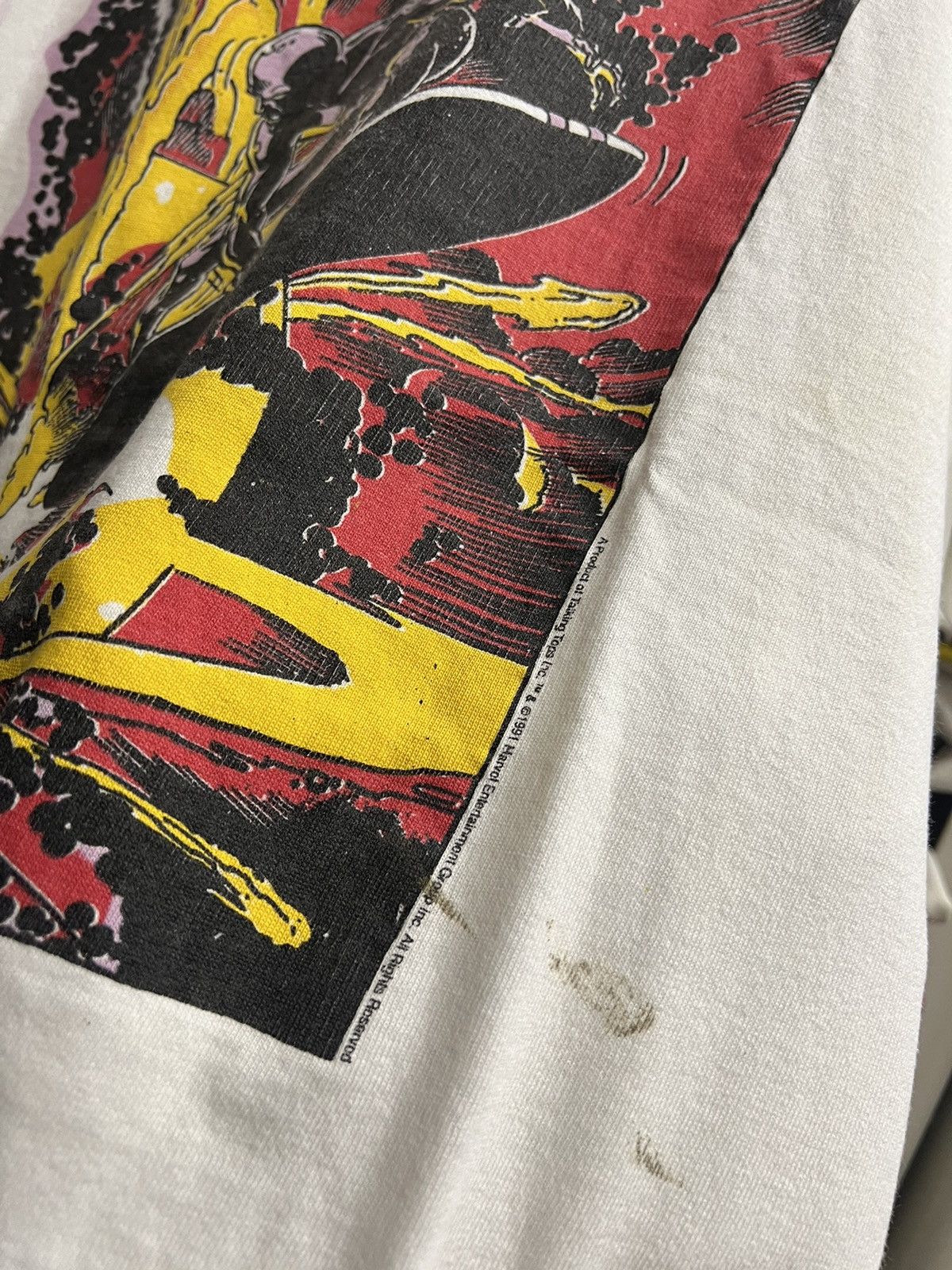 Fruit Of The Loom × Marvel Comics × Vintage 1991 Silver Surfer Talking Tops Rare XXL Size US XXL / EU 58 / 5 - 3 Thumbnail