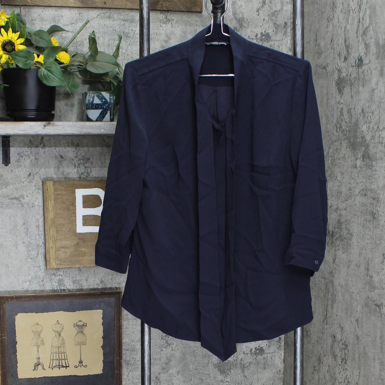 Lands' End Lands' End Blouse 503277-sample 2 Tall Deep Twilight Blue Size XS / US 0-2 / IT 36-38 - 1 Thumbnail