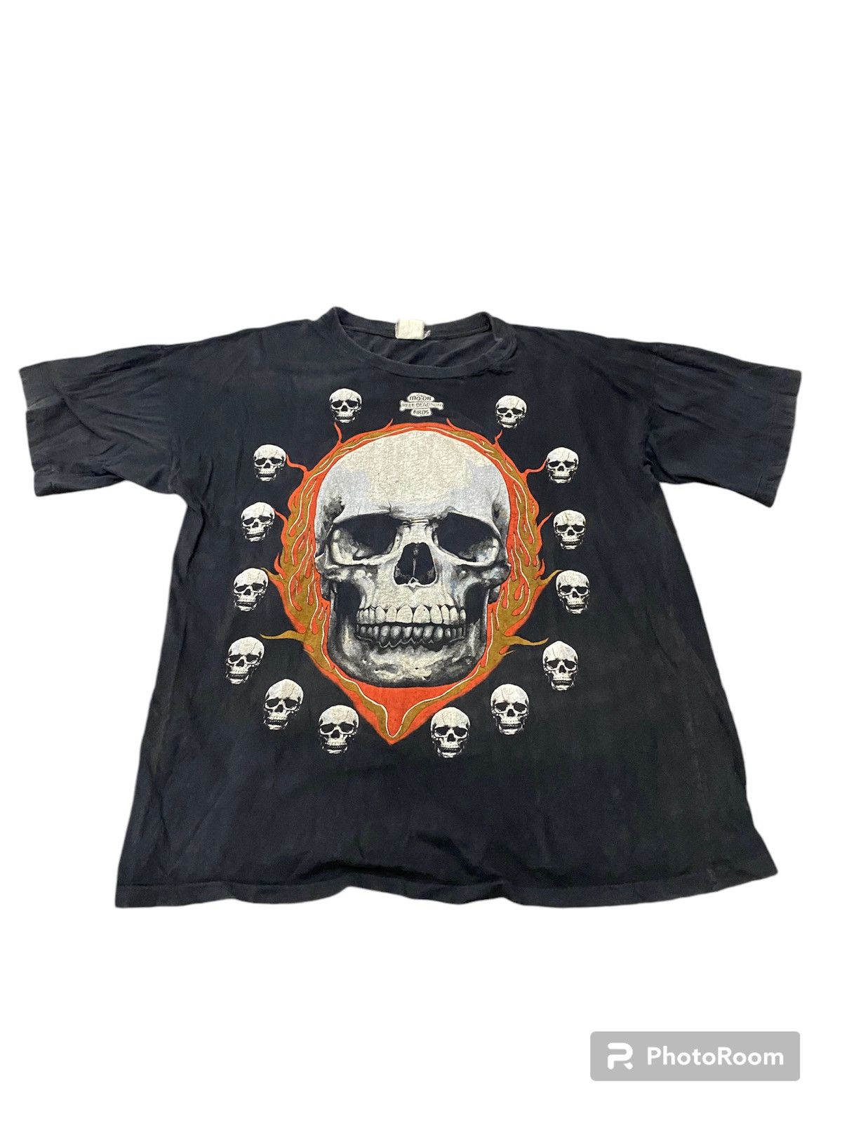 Harley Davidson × Vintage Vintage Motor Hell deadson Birds 💀 Size US L / EU 52-54 / 3 - 1 Thumbnail