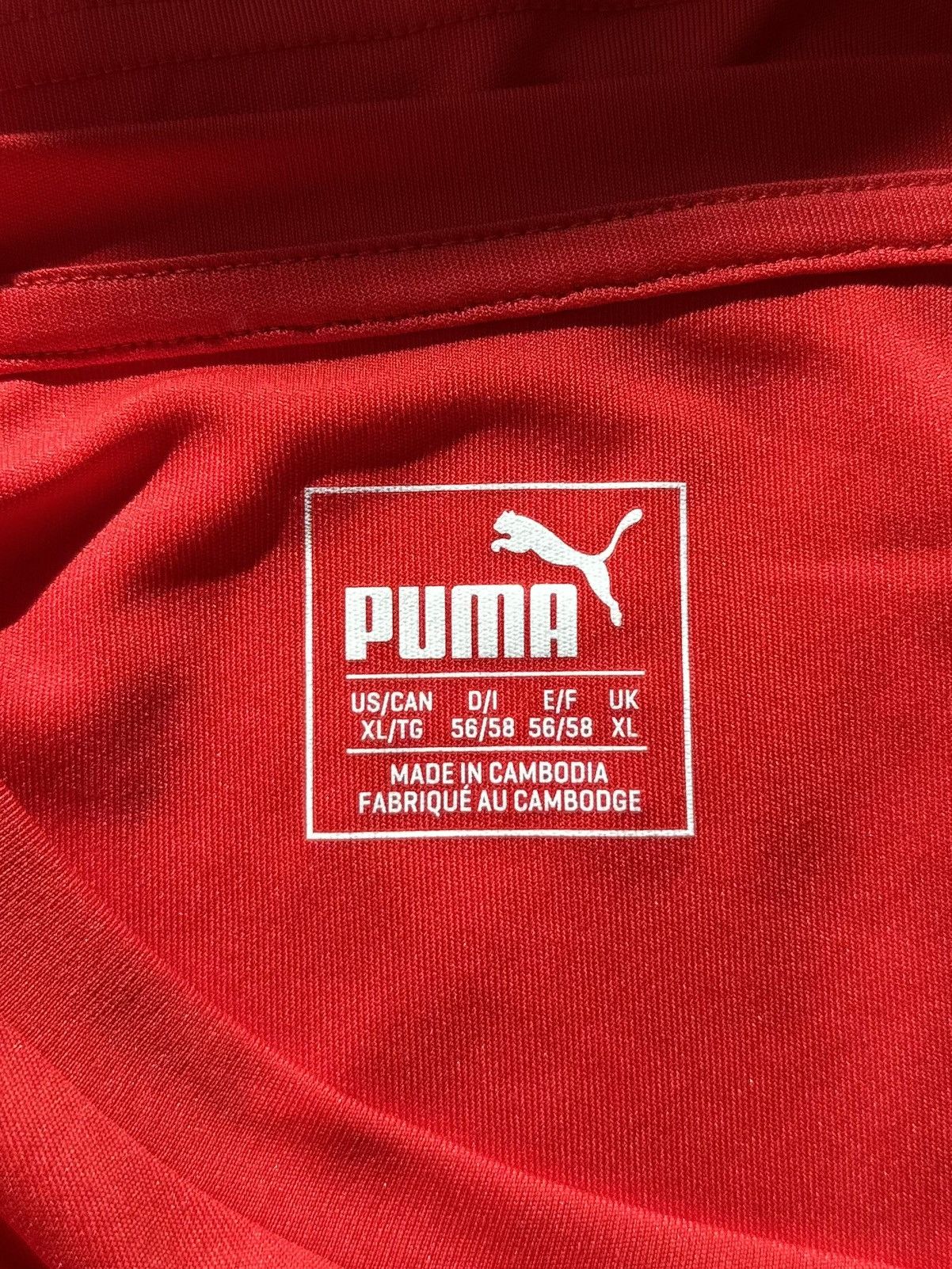 Puma Denmark National Handball Team DHF #24 Puma Shirt Men's XL Size US XL / EU 56 / 4 - 5 Thumbnail