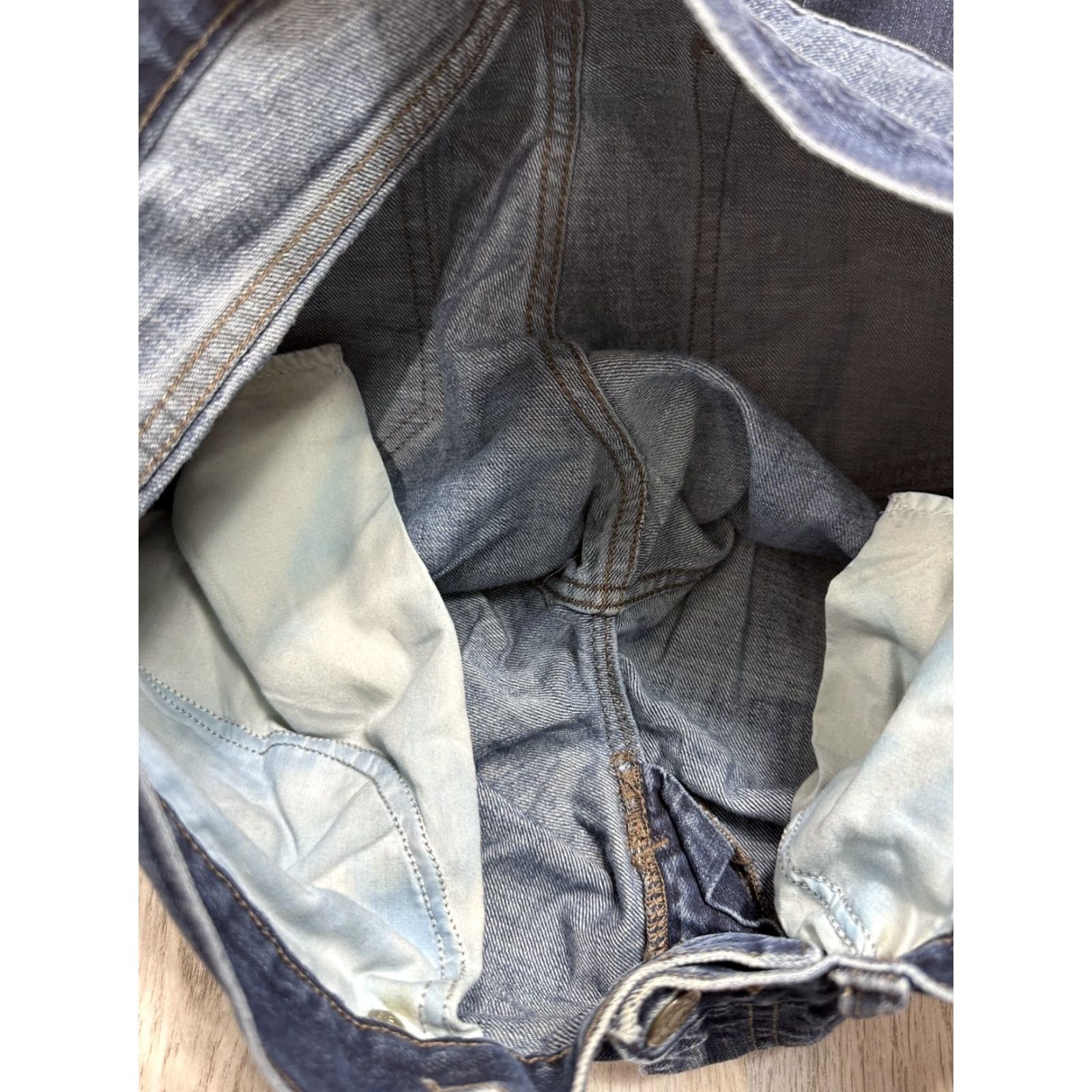 Banana Republic VINTAGE Women's Banana Republic Bootcut Jeans Blue Denim 100% Cotton Sz 31 Women Jeans Slim Straight Leg Boot Cut Blue 31 Mens Womens Boys Girls Size 24" / US 00 / IT 34 - 7 Thumbnail
