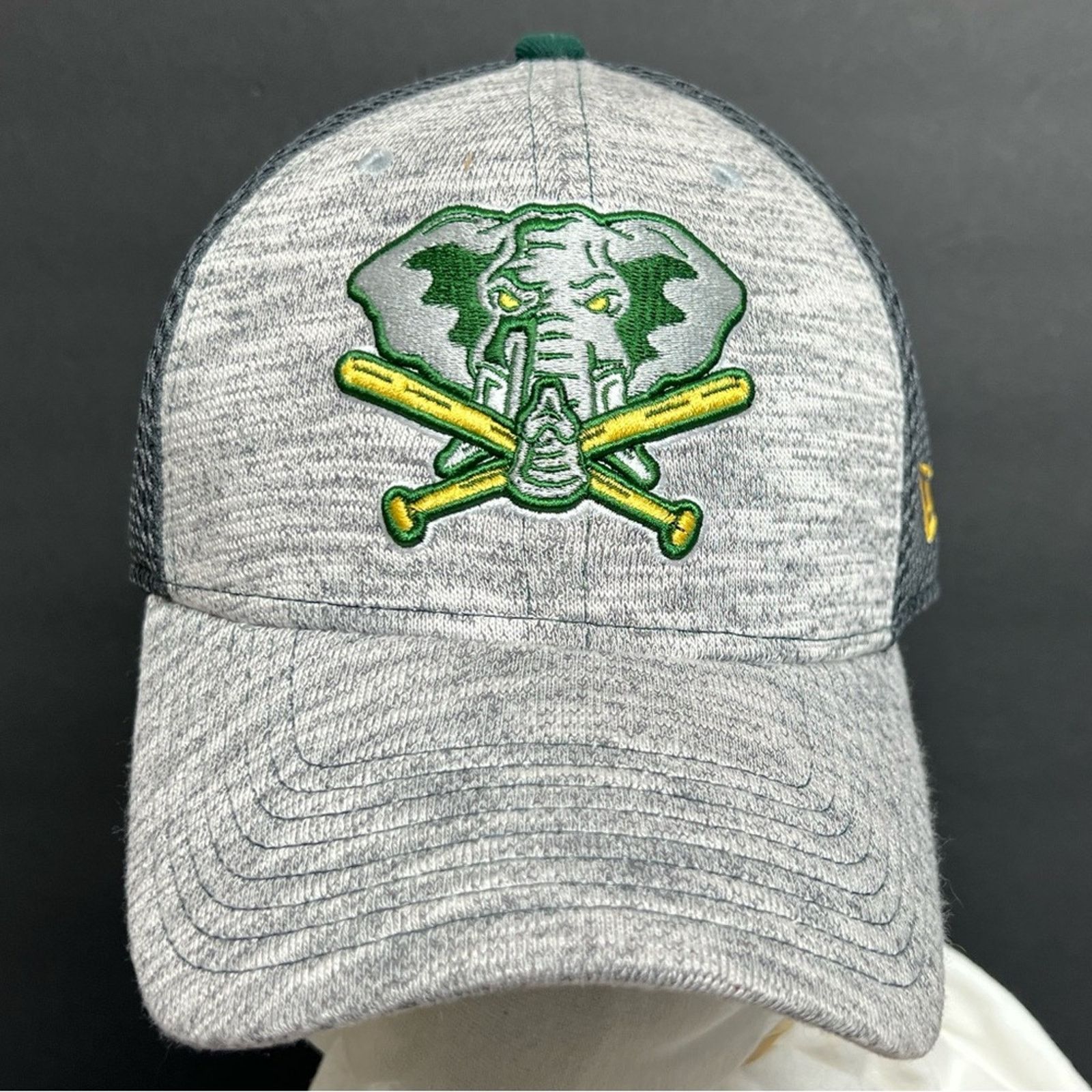 New Era New Era 39Thirty Grey On Field Hat Oakland Athletics NWOT Size ONE SIZE - 1 Thumbnail