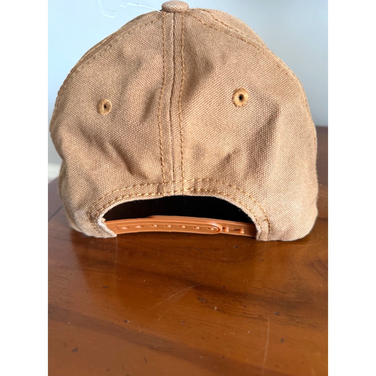 Carhartt VINTAGE? No — Hat Chevrolet CARHARTT Look OSFA Work Wear Adjustable Snapback Brown Size ONE SIZE - 3 Thumbnail