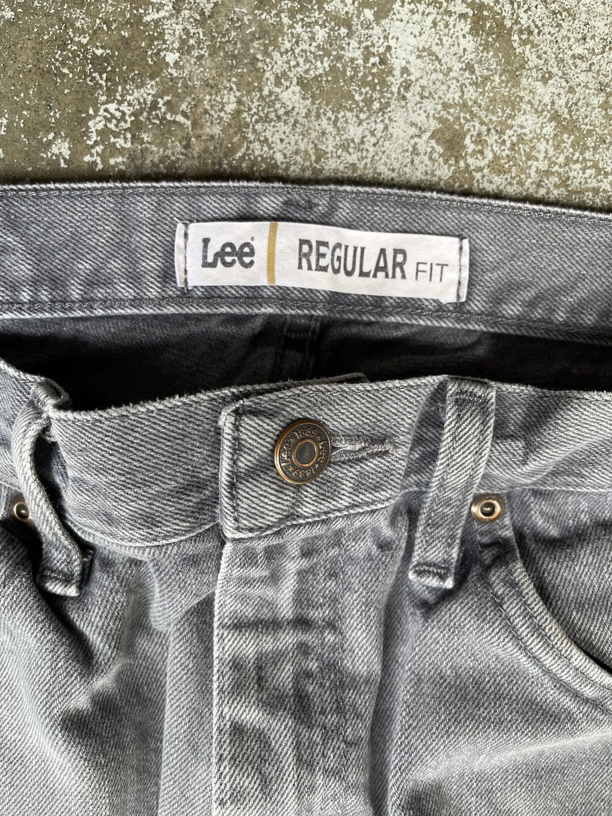 Lee Lee Regular Fit Worwear Denim Pants Size US 34 / EU 50 - 4 Thumbnail