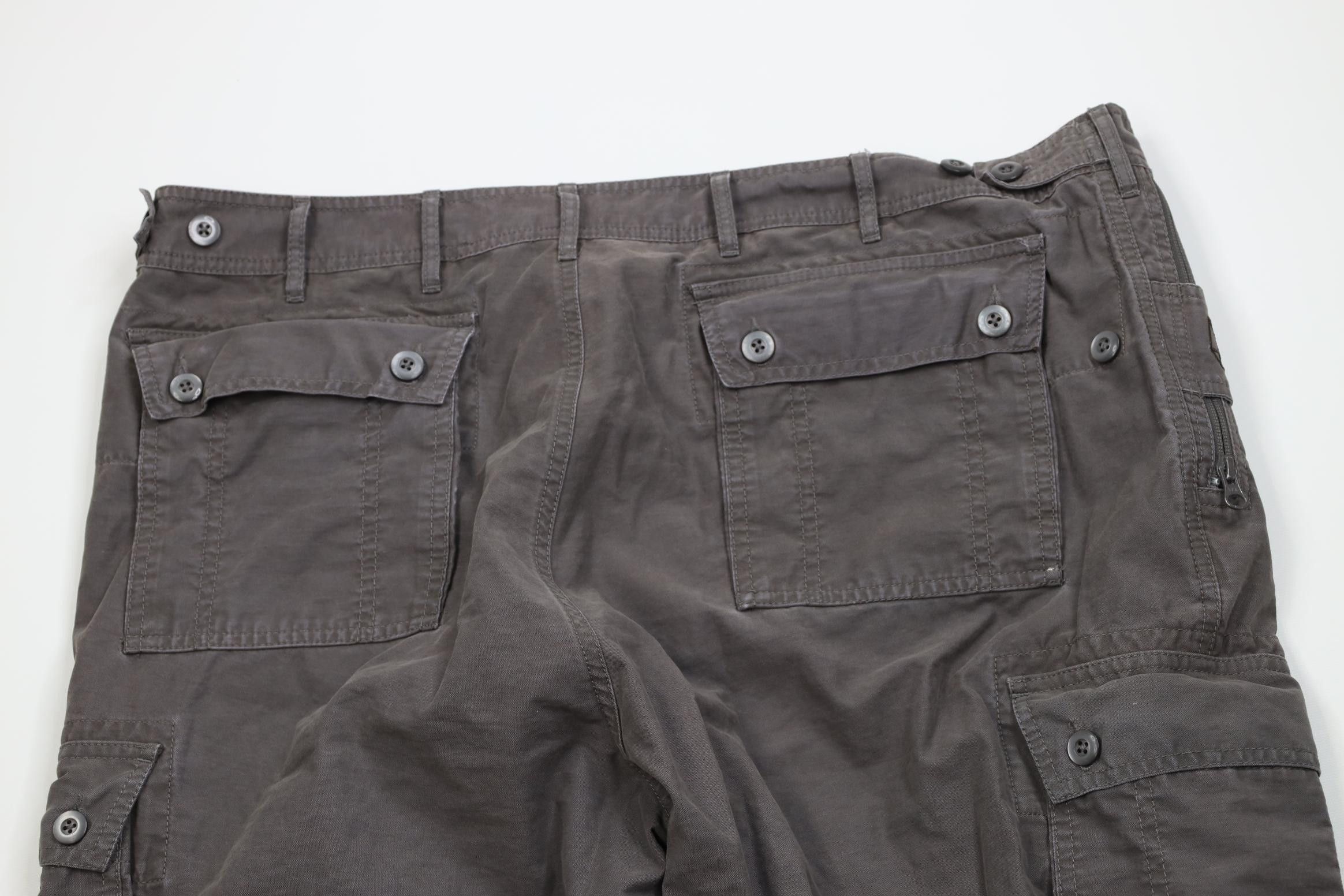 Vintage Clothing Arts Adventure Traveler Wide Leg Cargo Pants Gray Size US 42 / EU 58 - 13 Thumbnail