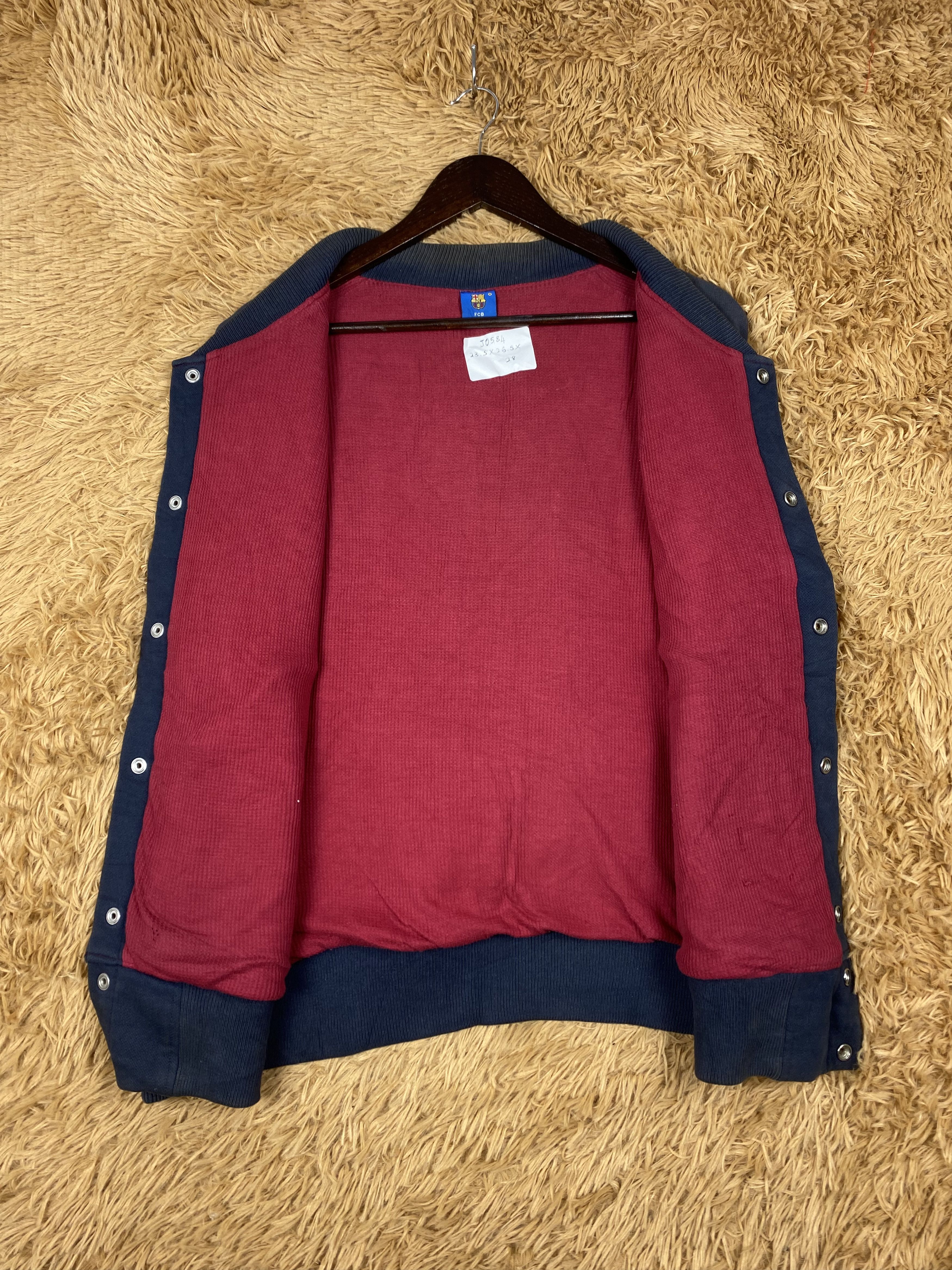 Vintage Vintage FC Barcelona Football Club Varsity Jacket DJ0584 Size US M / EU 48-50 / 2 - 6 Thumbnail