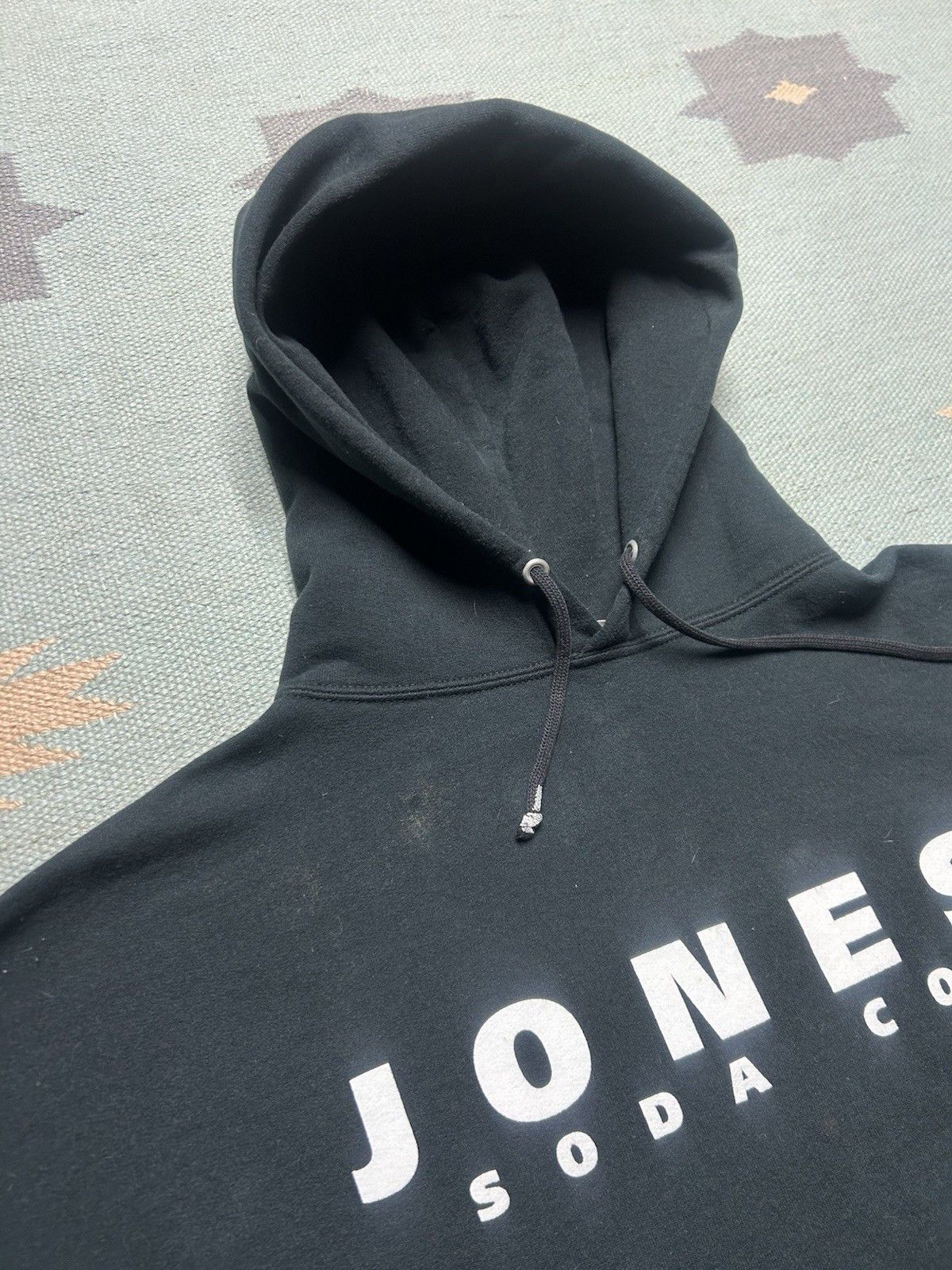 Vintage Vtg pullover hoodie jones soda company paint distressed XL Size US XL / EU 56 / 4 - 5 Thumbnail