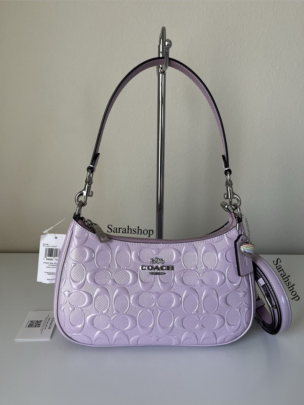 Coach Coach Teri Shoulder Bag With Heart Charm Size ONE SIZE - 1 Thumbnail