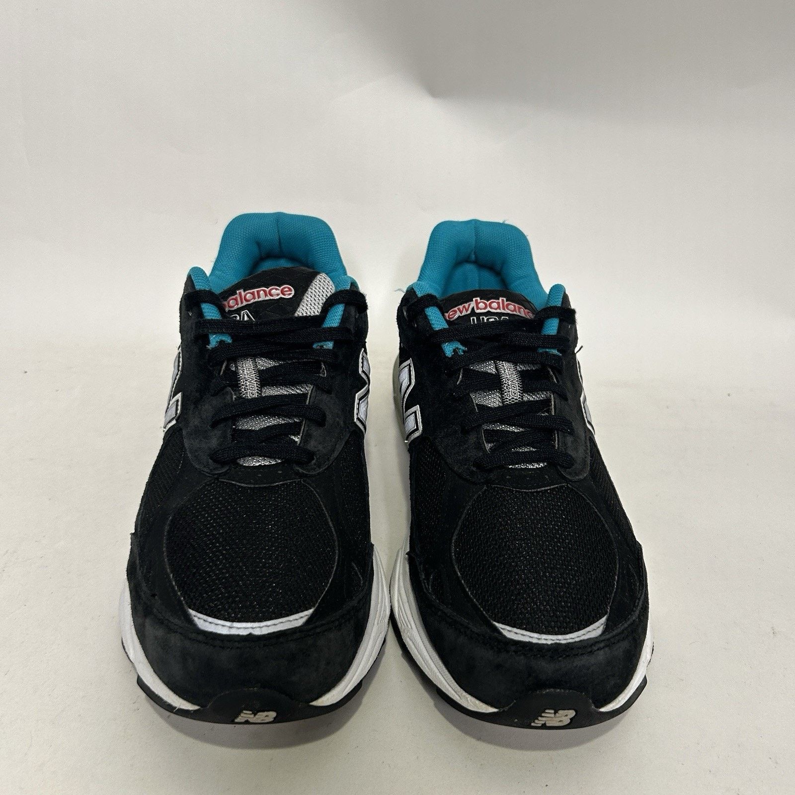 New Balance New Balance 990v3 “Black Grey Teal” Running Sneakers M990GB3 Size US 12 / EU 45 - 2 Thumbnail