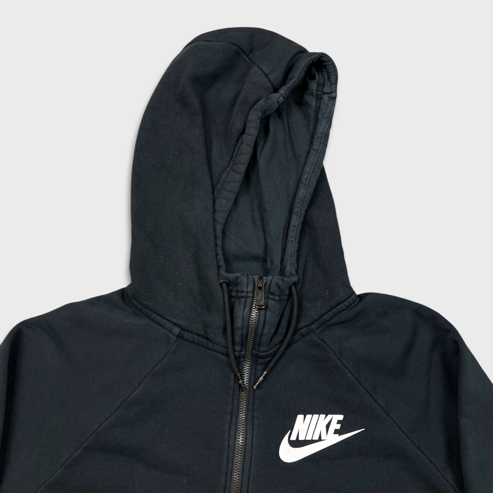 Nike × Vintage Nike Sportswear Hoodie Small Swoosh Zip Hooded Sweatshirt Size US S / EU 44-46 / 1 - 2 Thumbnail