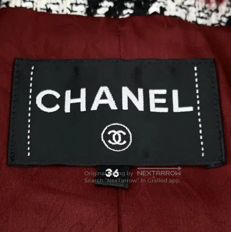 Chanel Chanel Red Tweed Women's Jacket . Size XS / US 0-2 / IT 36-38 - 6 Thumbnail