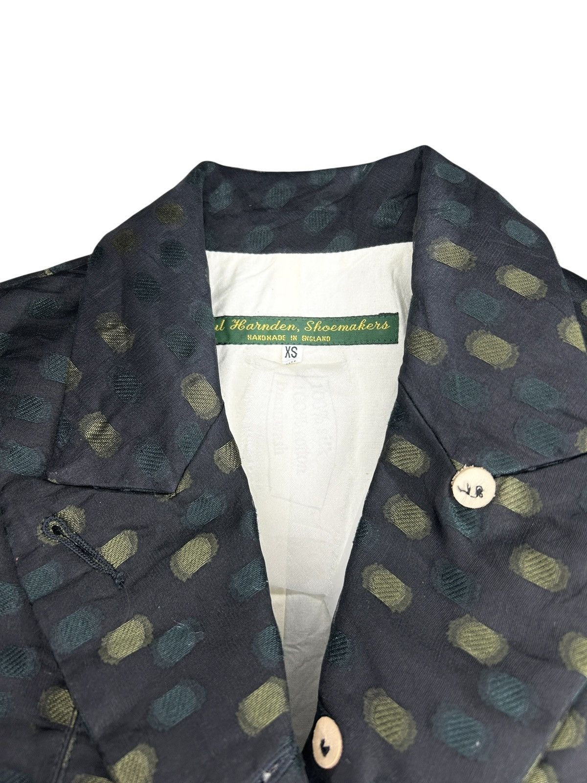 Paul Harnden Shoemakers Layered Silk Blazer Size XS / US 0-2 / IT 36-38 - 4 Thumbnail