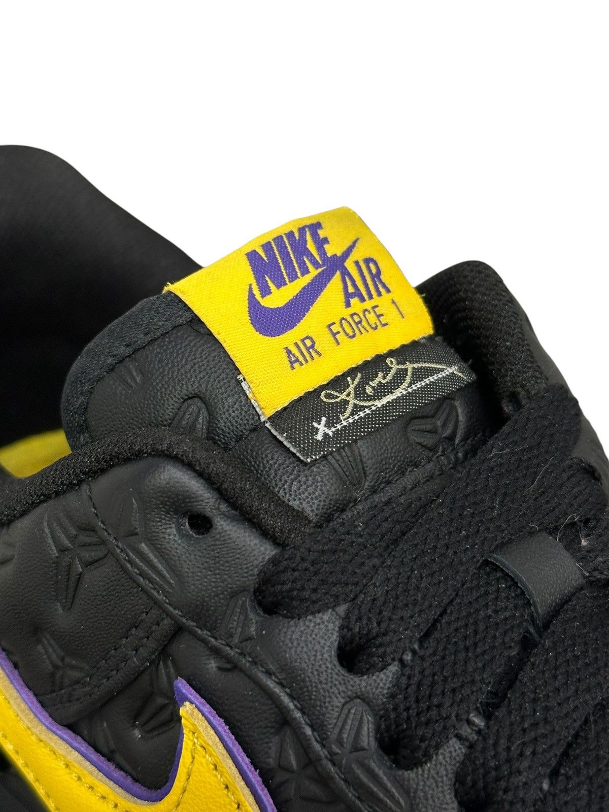 Nike Nike Air Force 1 Low Kobe Bryant Lakers Away Size 8.5 Size US 8.5 / EU 41-42 - 8 Thumbnail