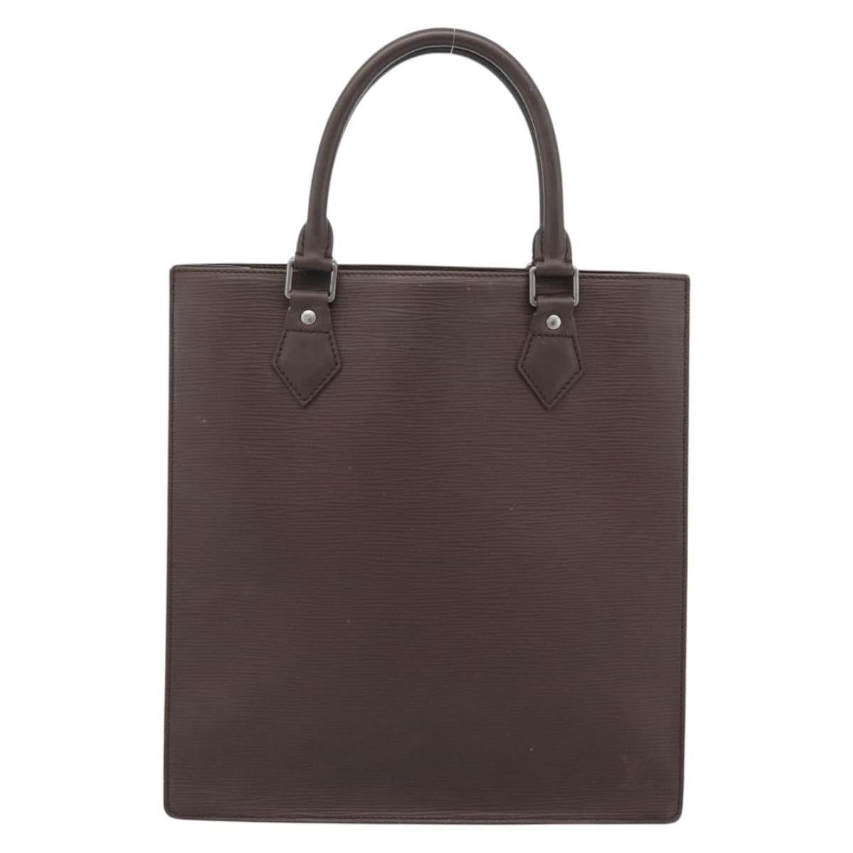 Louis Vuitton Louis Vuitton Epi Sac Plat PM Handbag Brown Size ONE SIZE - 1 Thumbnail
