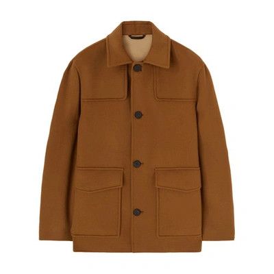 Loro Piana o1w1db10724 Burlington Jacket in Brown Size US XXL / EU 58 / 5 - 1 Thumbnail