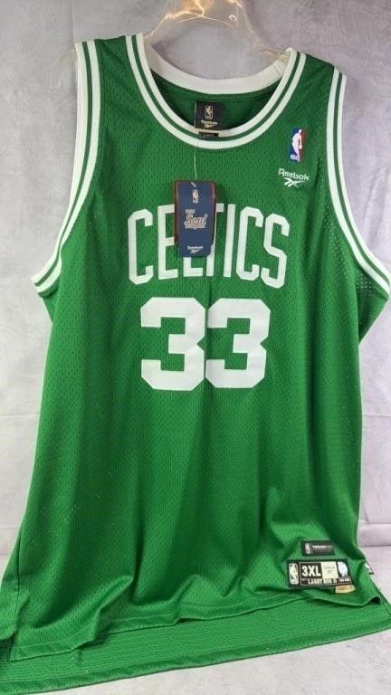 Reebok Reebok Hardwood Classics Celtics Larry Bird NBA Jersey-NWT Size US XXL / EU 58 / 5 - 1 Thumbnail