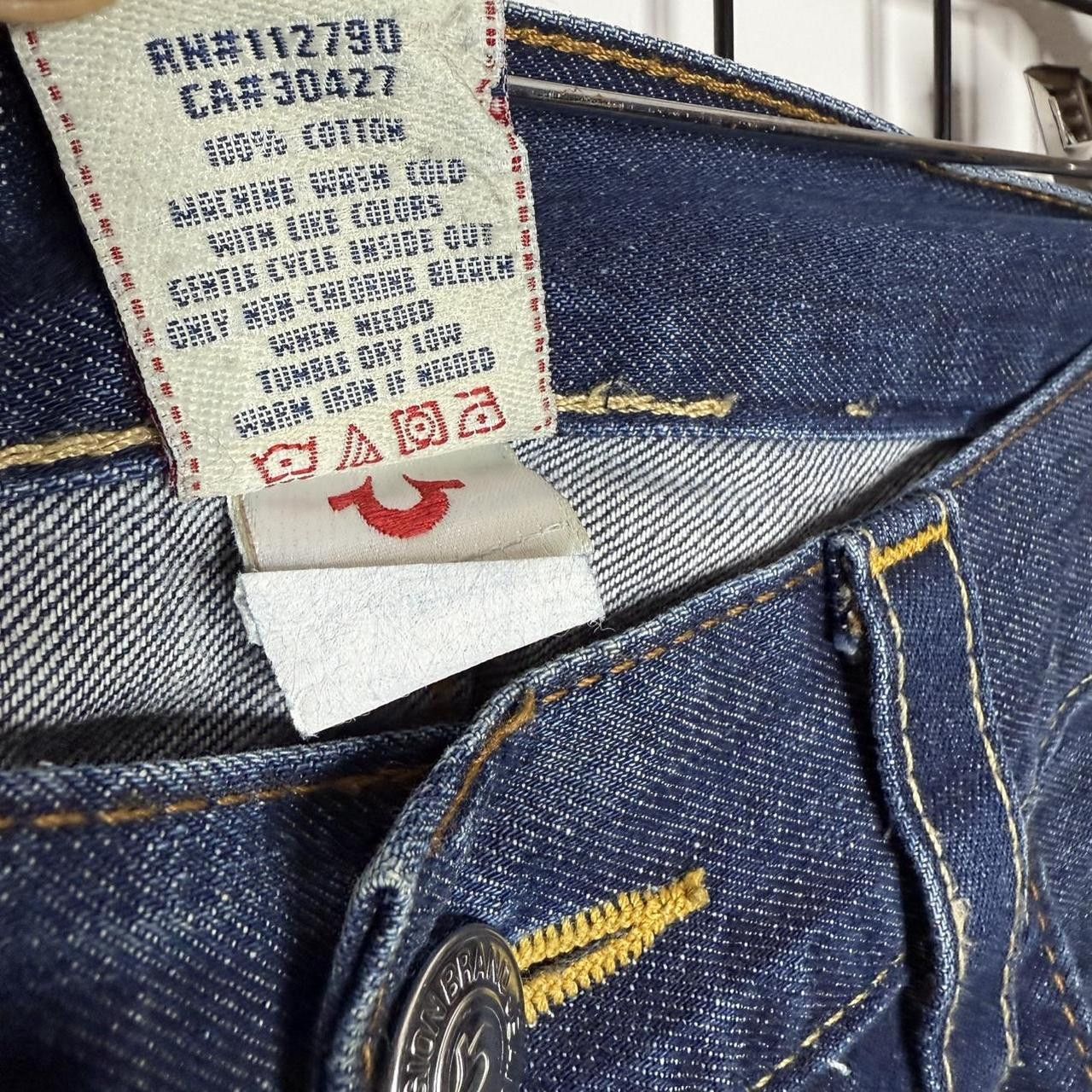 True Religion True Religion Zach Jeans Fat Stitch Boot Cut Size US 34 / EU 50 - 8 Thumbnail