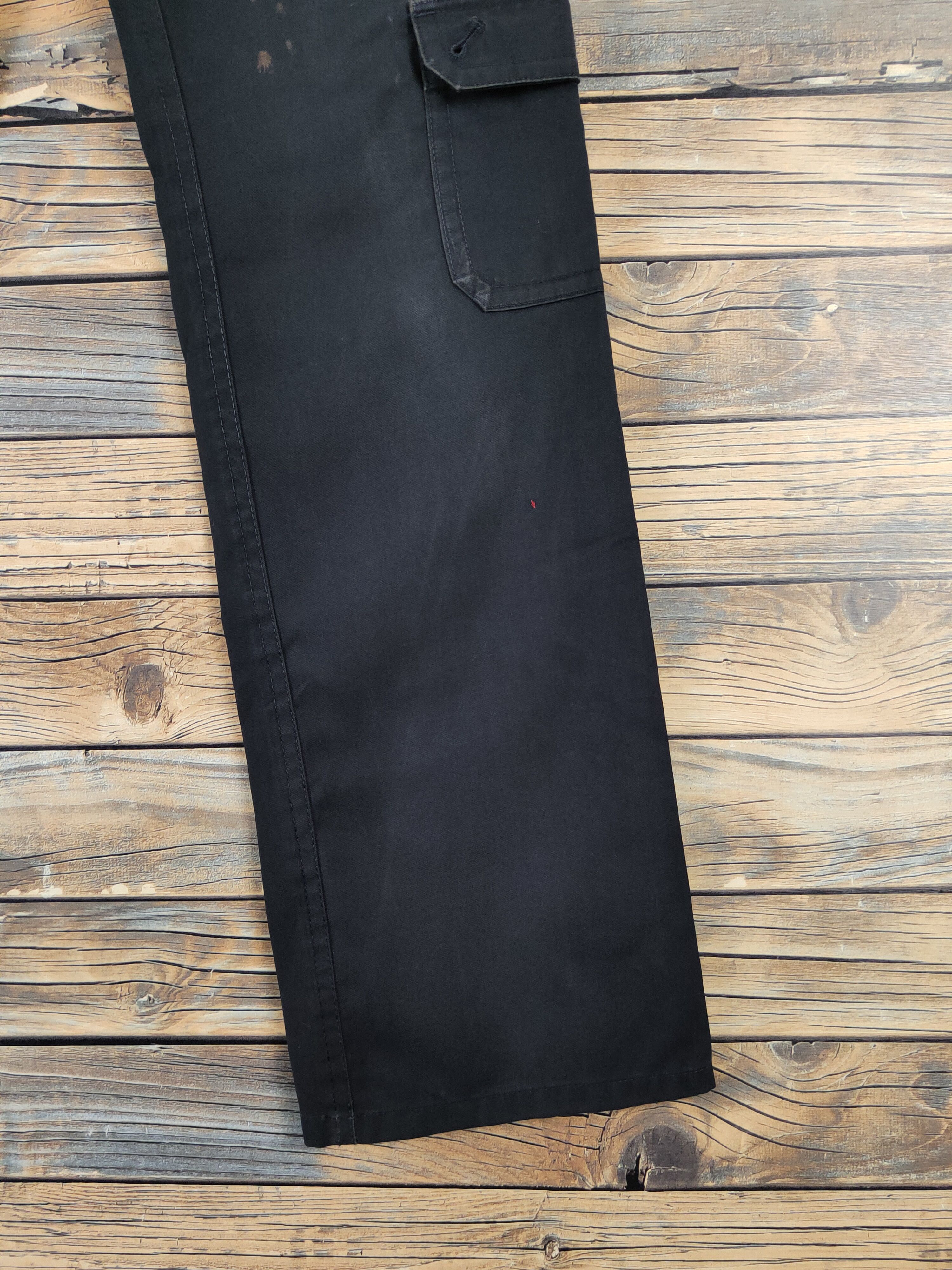 Japanese Brand Japanese Brand Black Multipocket Tactical Cargo Pants #W1899 Size US 31 - 6 Thumbnail