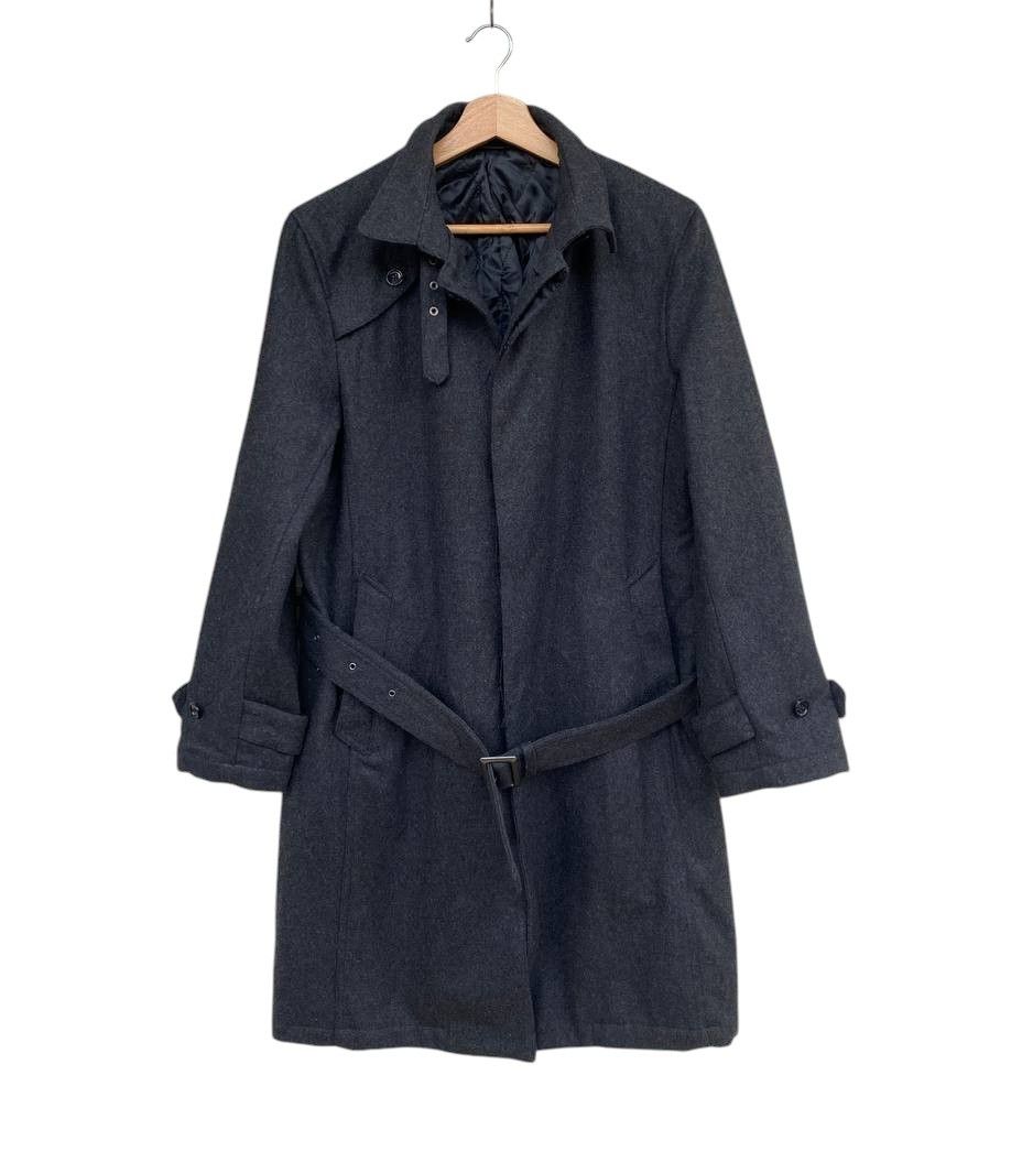 Armoire D'Homme Vintage D'Homme A Homme Wool Overcoat Quilted Lining Size US M / EU 48-50 / 2 - 5 Thumbnail