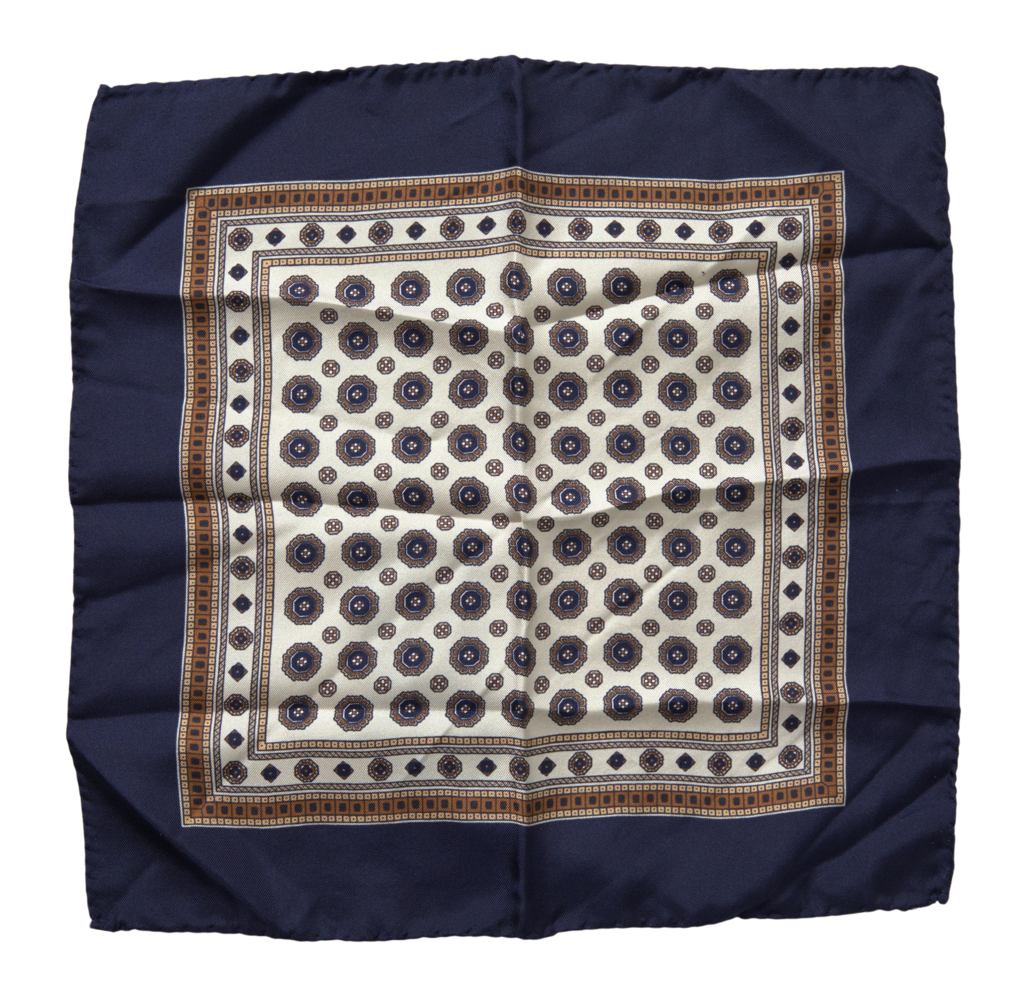 Dolce & Gabbana Elegant Multicolor Silk Men's Pocket Men's Square Size ONE SIZE - 1 Thumbnail