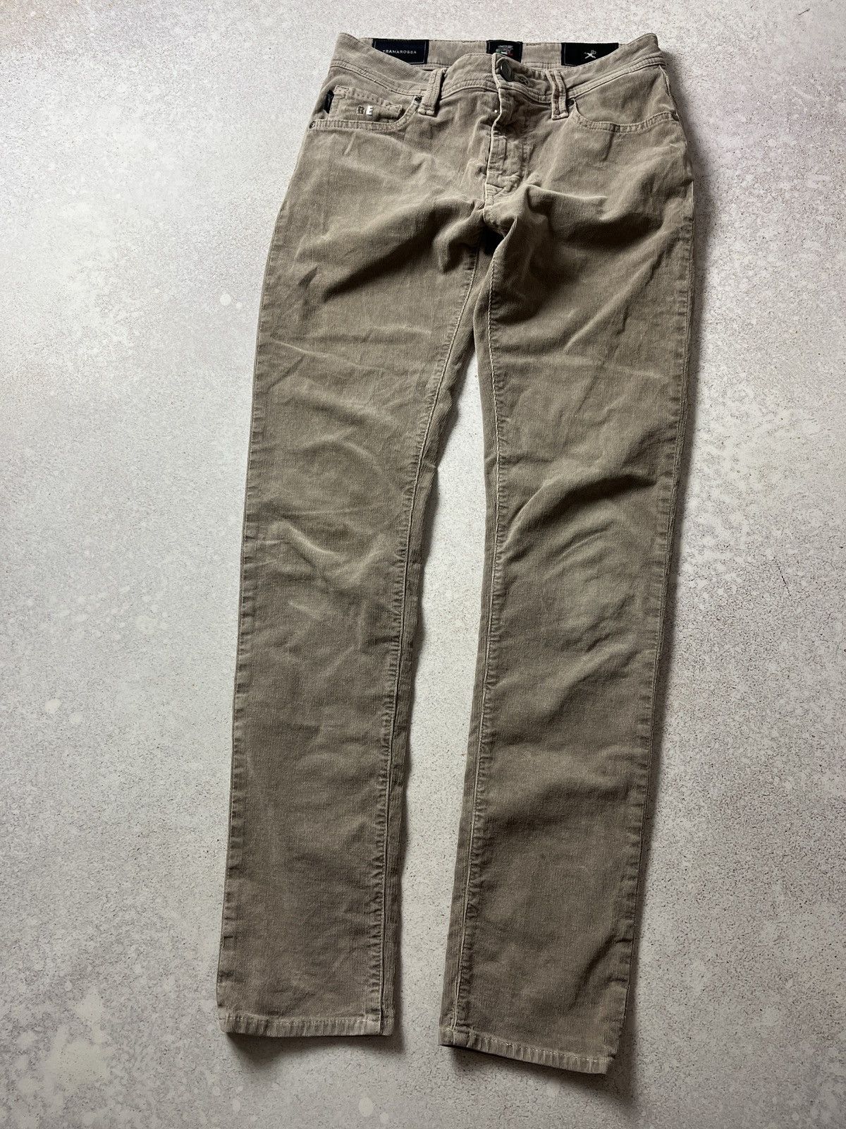 Other Tramarossa Pants Jeans Grey Leonardo Zip Stretch Size 31 Size US 31 - 1 Thumbnail