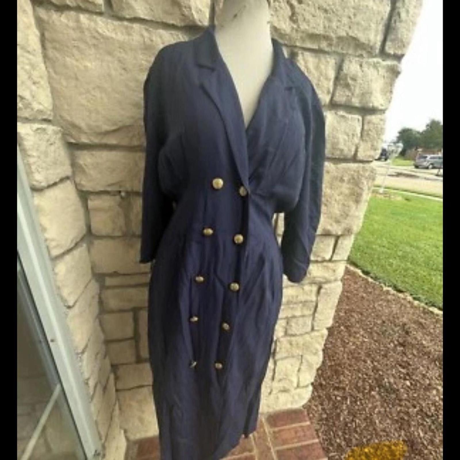 Other Vintage 70's/80's R.E.O. Originals Midi Dress med to large. Size M / US 6-8 / IT 42-44 - 2 Thumbnail