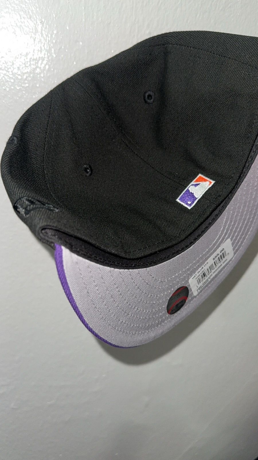 New Era New Era 59fifty Black Arizona Diamondbacks fitted hat size 7 Size ONE SIZE - 4 Thumbnail