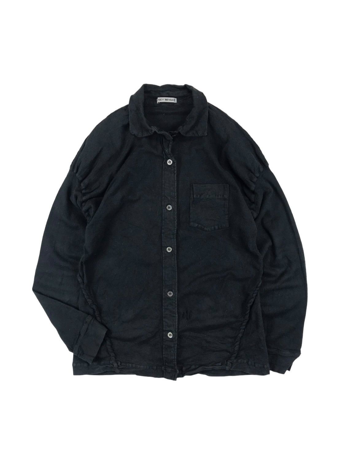 Issey Miyake Issey Miyake Black Shirt Size M / US 6-8 / IT 42-44 - 9 Thumbnail