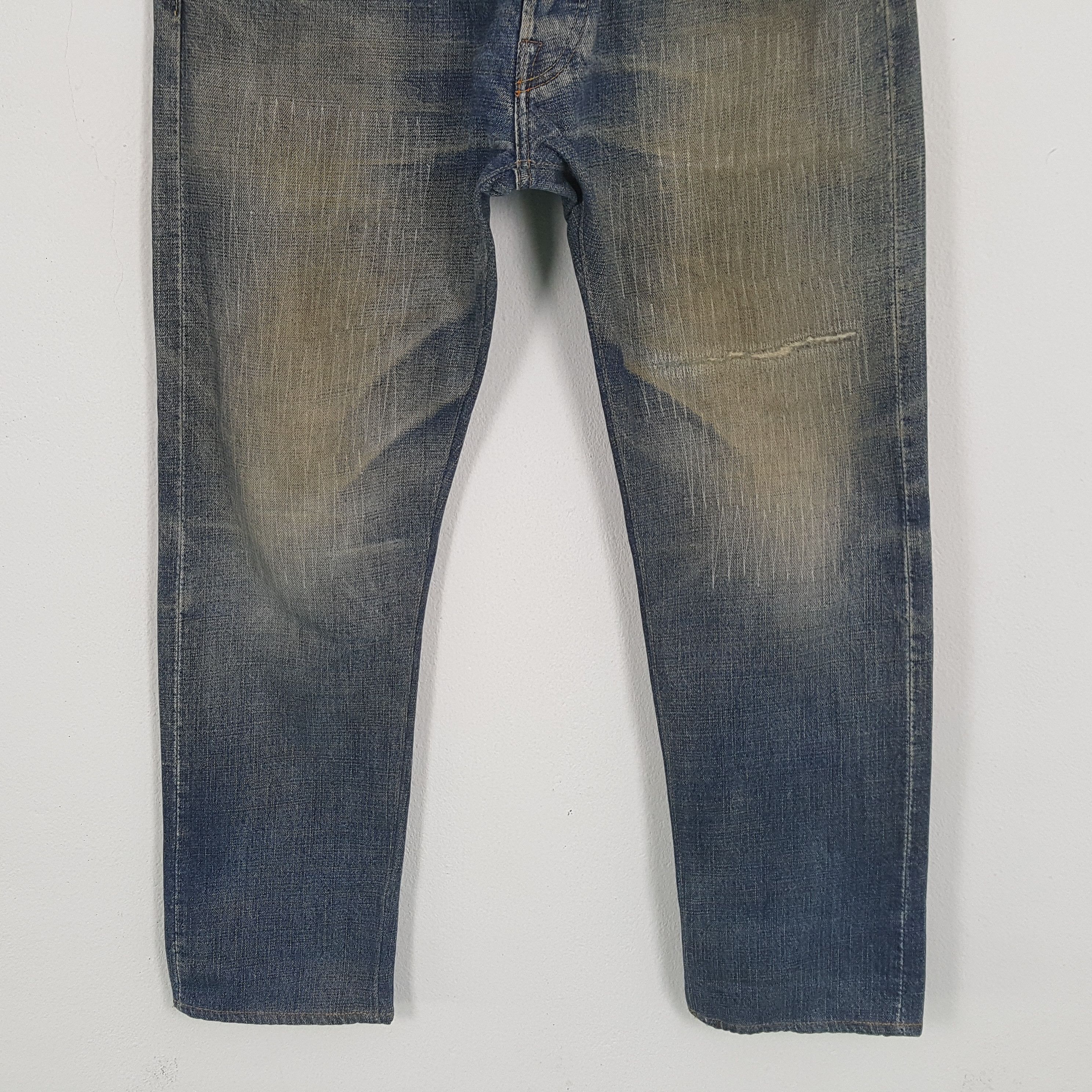 Japanese Brand × Vintage EVISU Japanese Brand Streetwear Custom Daicock Jeans Size US 35 - 6 Thumbnail
