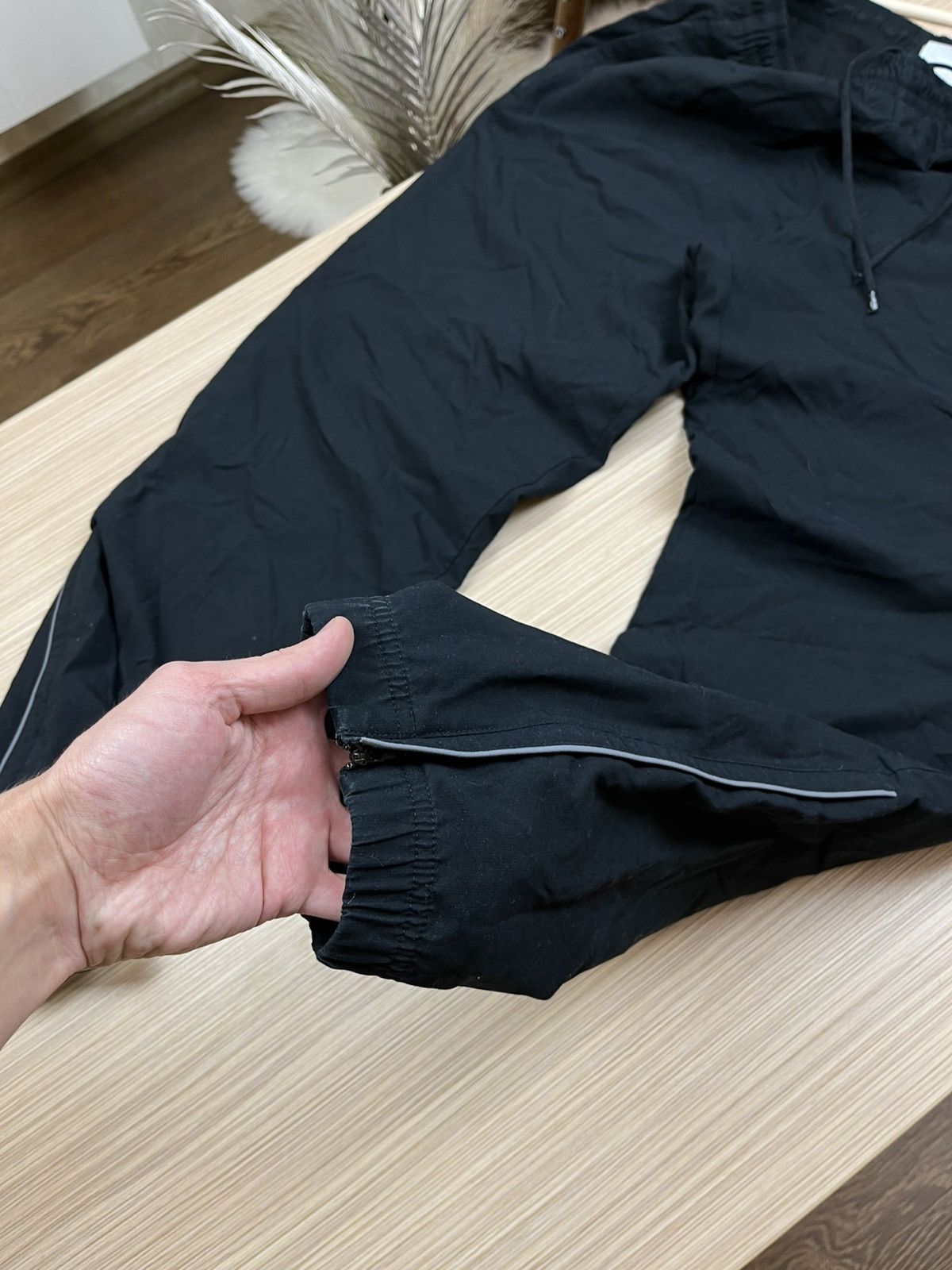 Nike × Vintage Vintage Y2K Nike Beige Track Pants Hype Streetwear Size US 32 / EU 48 - 8 Thumbnail