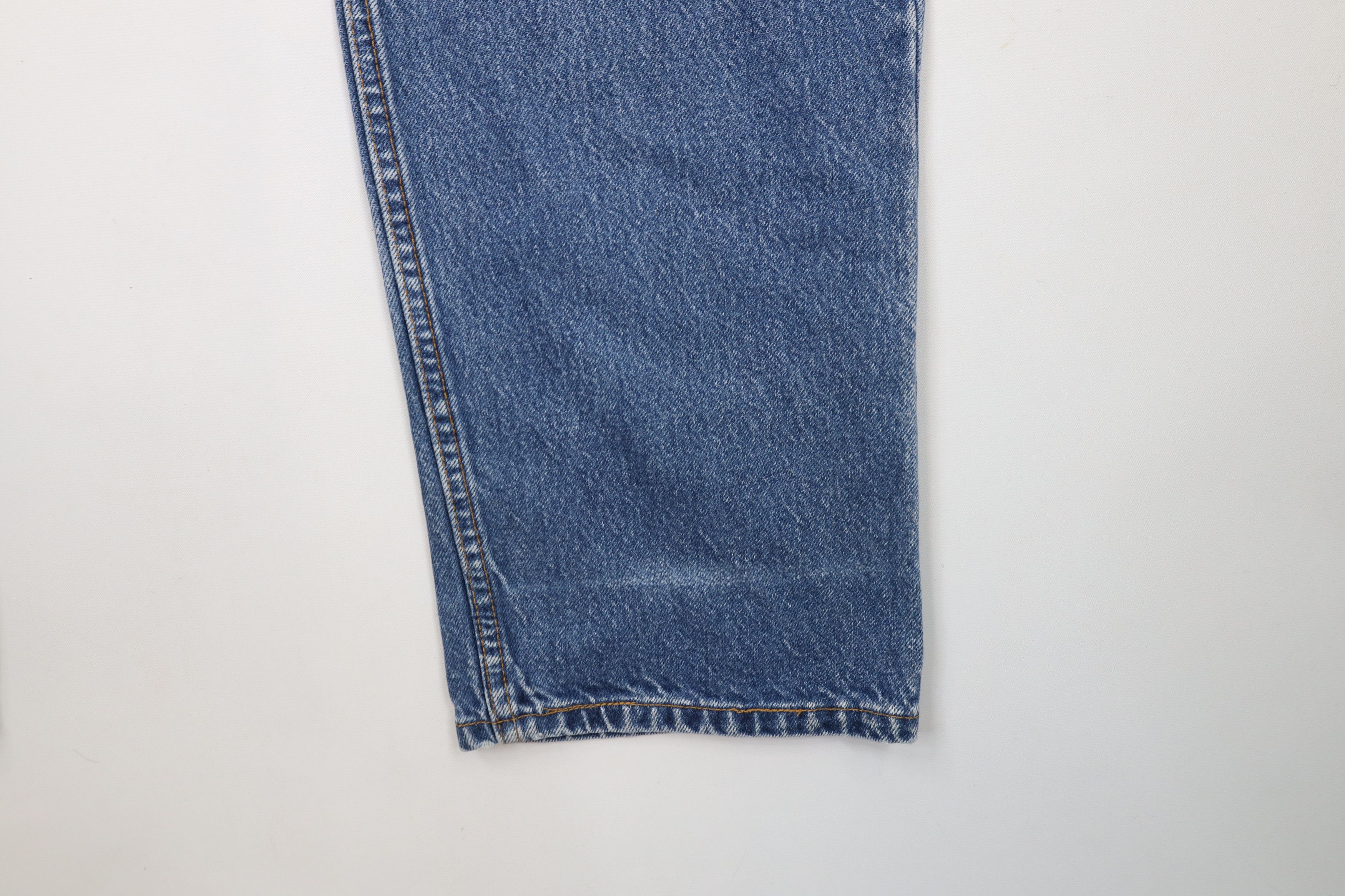 Levi's × Vintage Vintage Y2K 2001 Levis 505 Straight Leg Denim Jeans USA Size US 38 / EU 54 - 5 Thumbnail