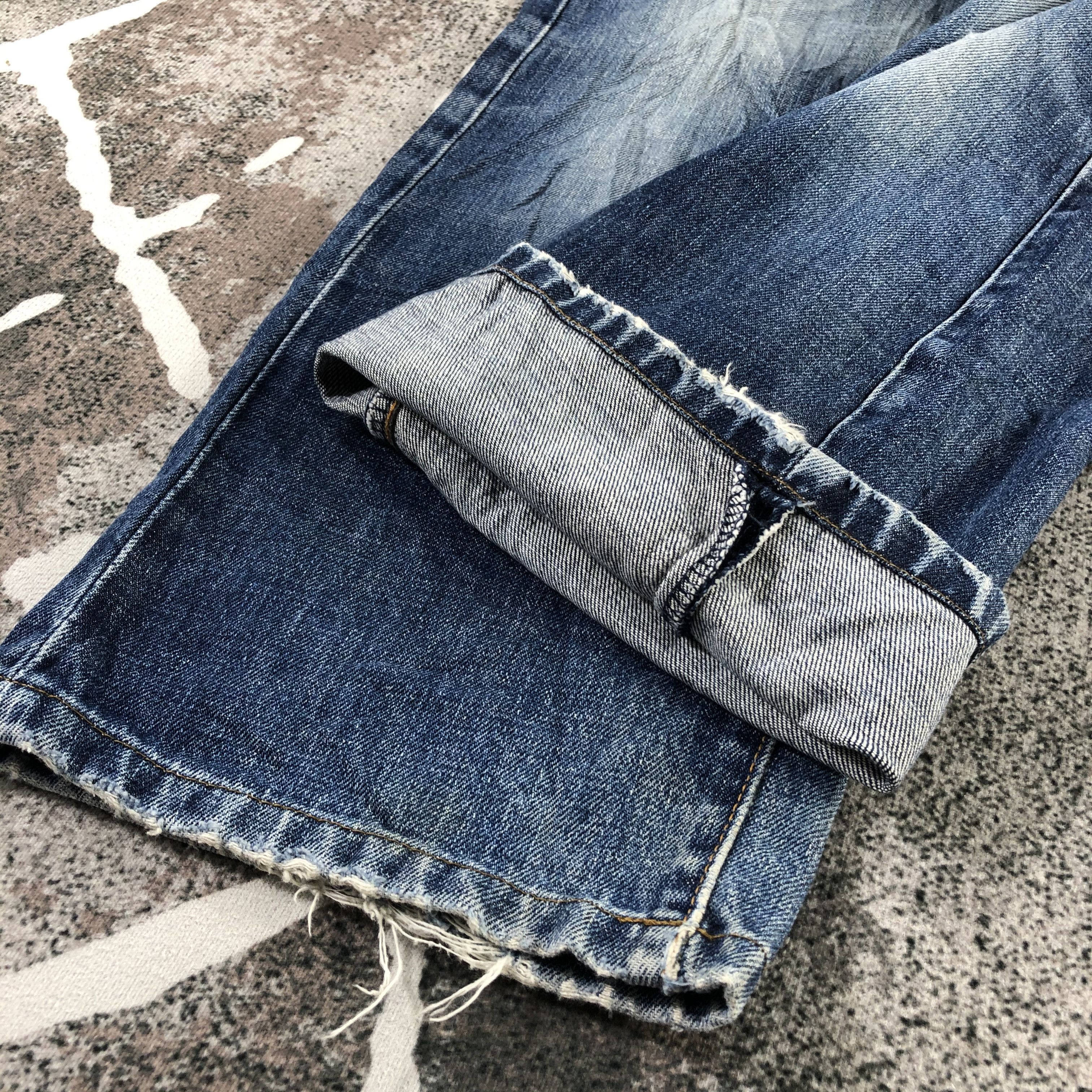 Big John Vintage Big John Faded Blue Denim KJ1452 Size US 30 / EU 46 - 7 Thumbnail