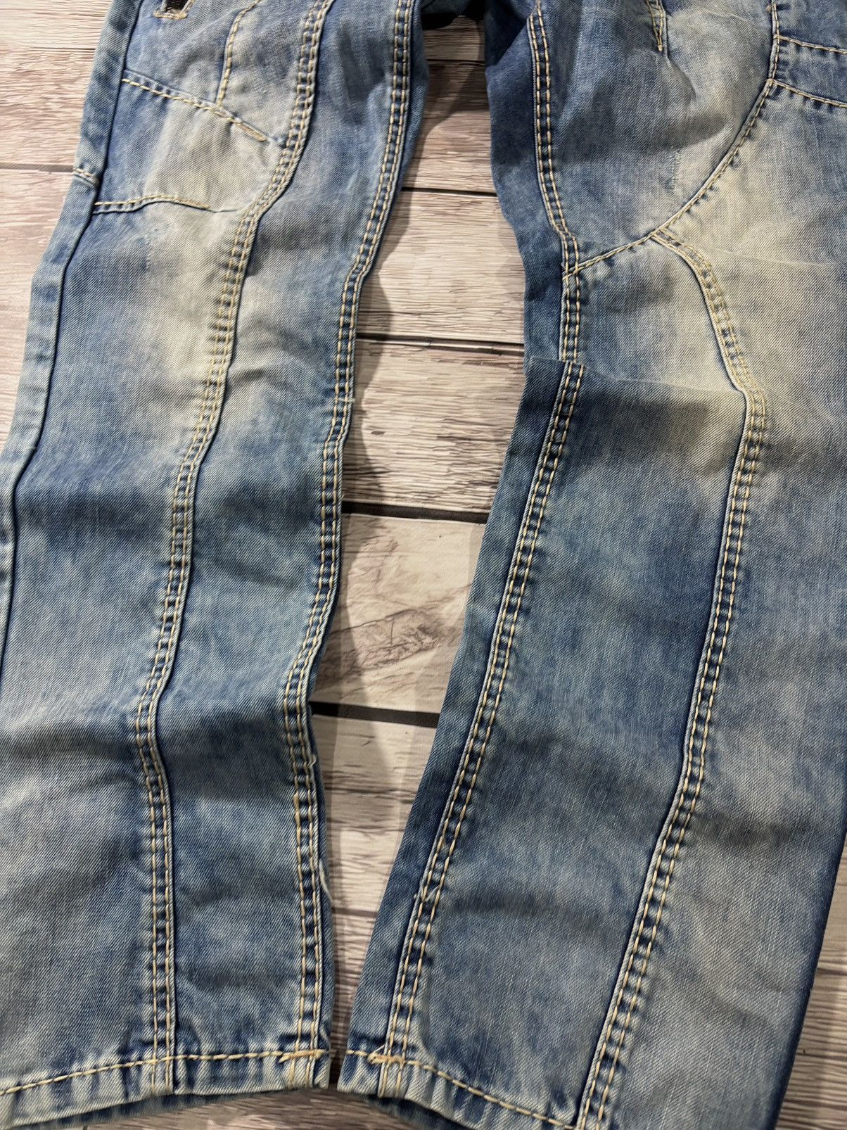Hysteric Glamour 💥 HYSTERIC GLAMOUR BALENCIAGA STYLE JAPANESE JEANS Size US 32 / EU 48 - 3 Thumbnail