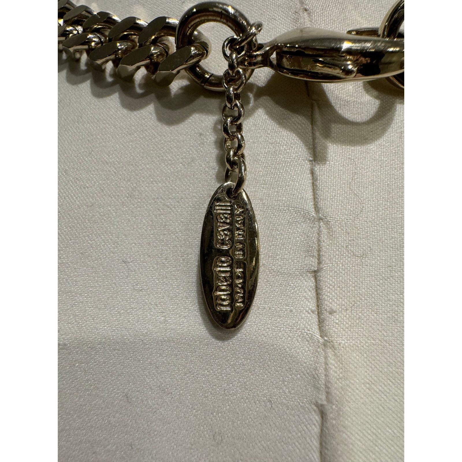 Roberto Cavalli 2000s Roberto Cavalli metallic chocker necklace Size ONE SIZE - 6 Thumbnail