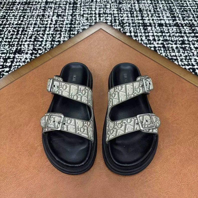 Dior dior men's slide sandals Size US 9 / EU 42 - 2 Thumbnail
