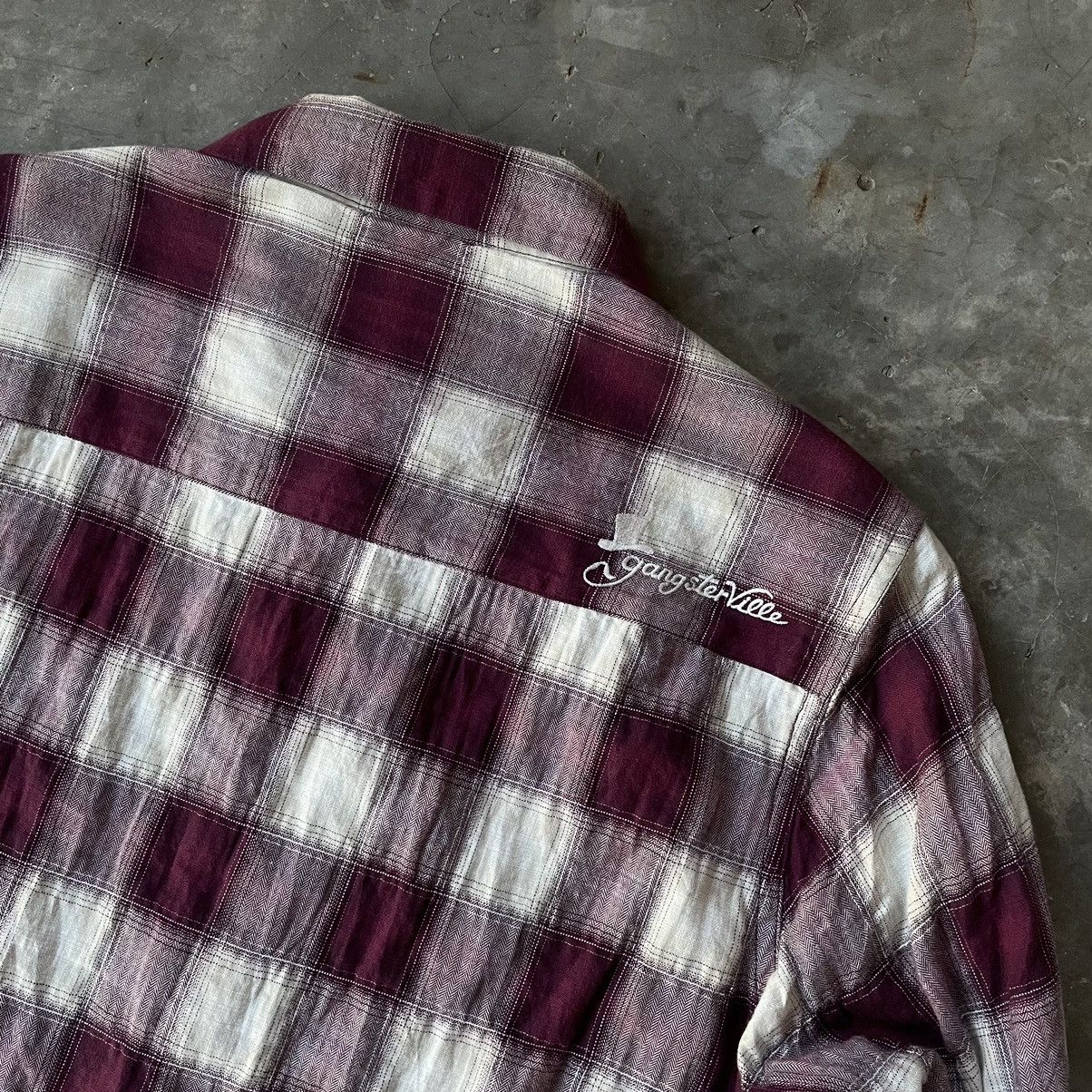 Japanese Brand Gangsterville flannel shirt Size US L / EU 52-54 / 3 - 6 Thumbnail