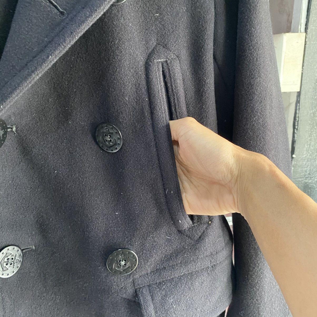 Polo Ralph Lauren Polo By Ralph Lauren Wool Pea Coat Size US S / EU 44-46 / 1 - 12 Thumbnail