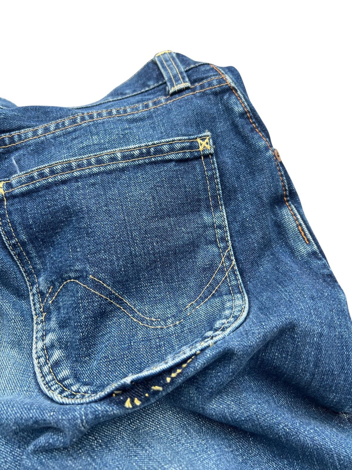 Sugar Cane Vintage Sugar Cane X Lee Fade Blue Denim Selvedge Jeans Size US 30 / EU 46 - 21 Thumbnail