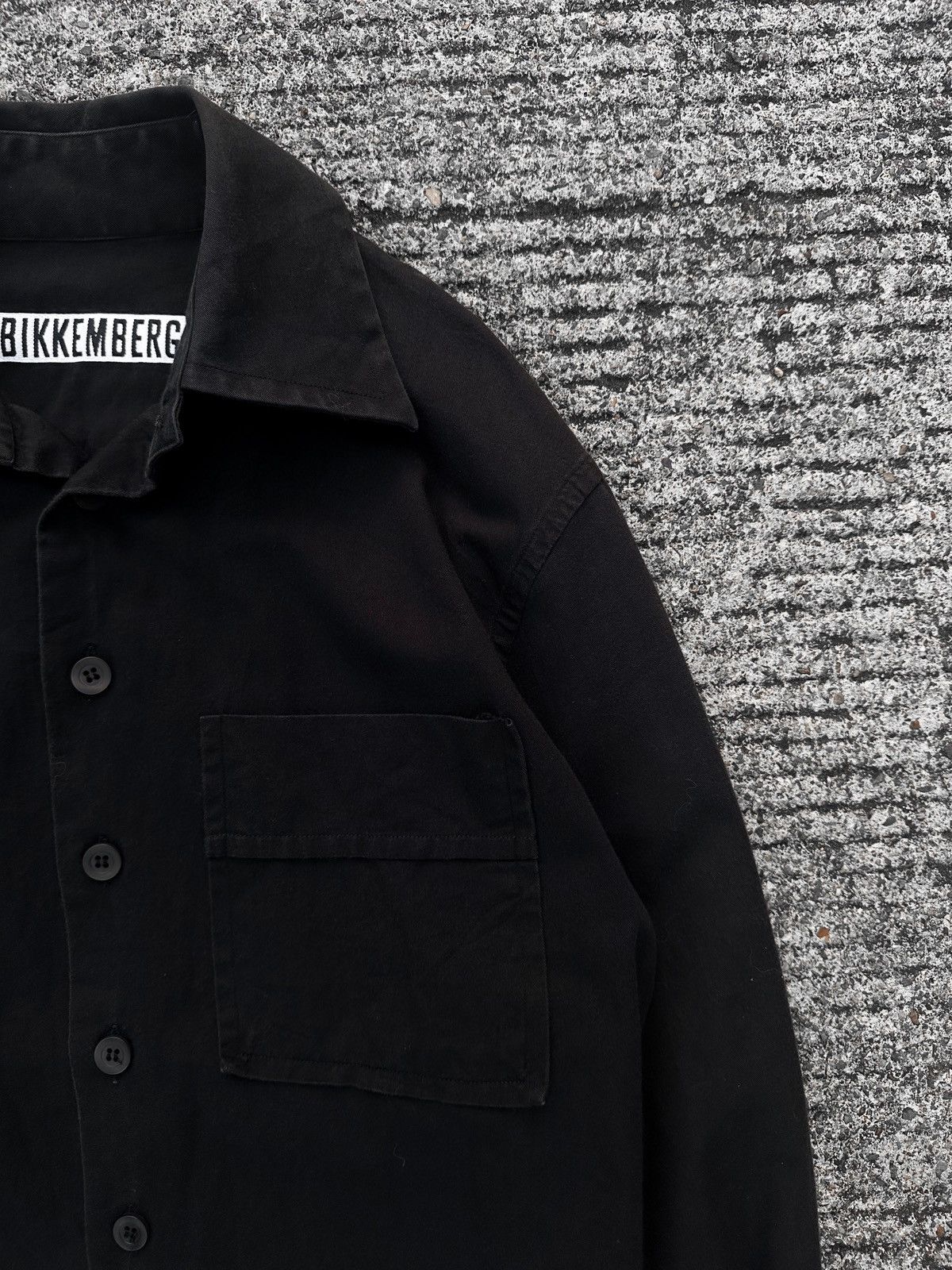 Dirk Bikkembergs Dirk Bikkembergs Black Cotton Shirts Size US S / EU 44-46 / 1 - 7 Thumbnail