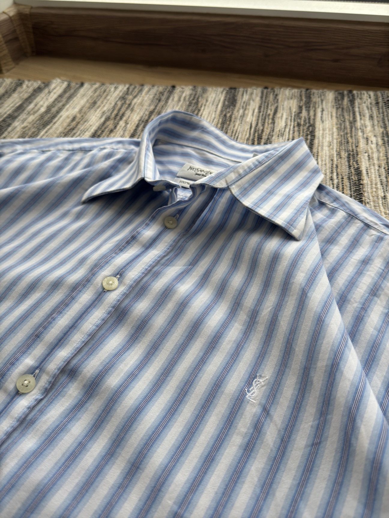 Other Yves Saint Laurent YSL vintage short sleeve summer shirt Size US XL / EU 56 / 4 - 5 Thumbnail