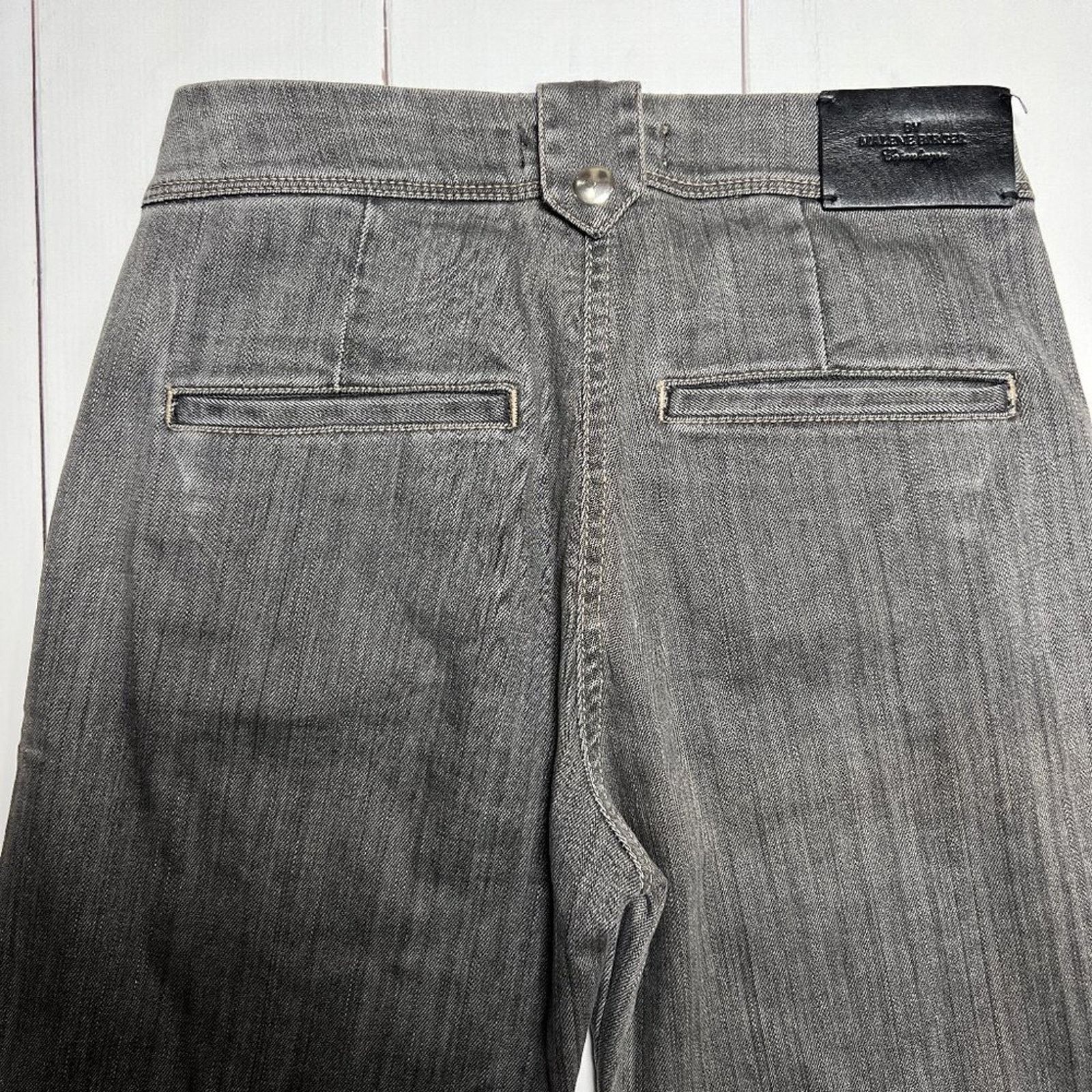 By Malene Birger By Malene Birger Lucette Wide Leg Jeans Gray Size 28 Size 26" / US 2 / IT 38 - 8 Thumbnail