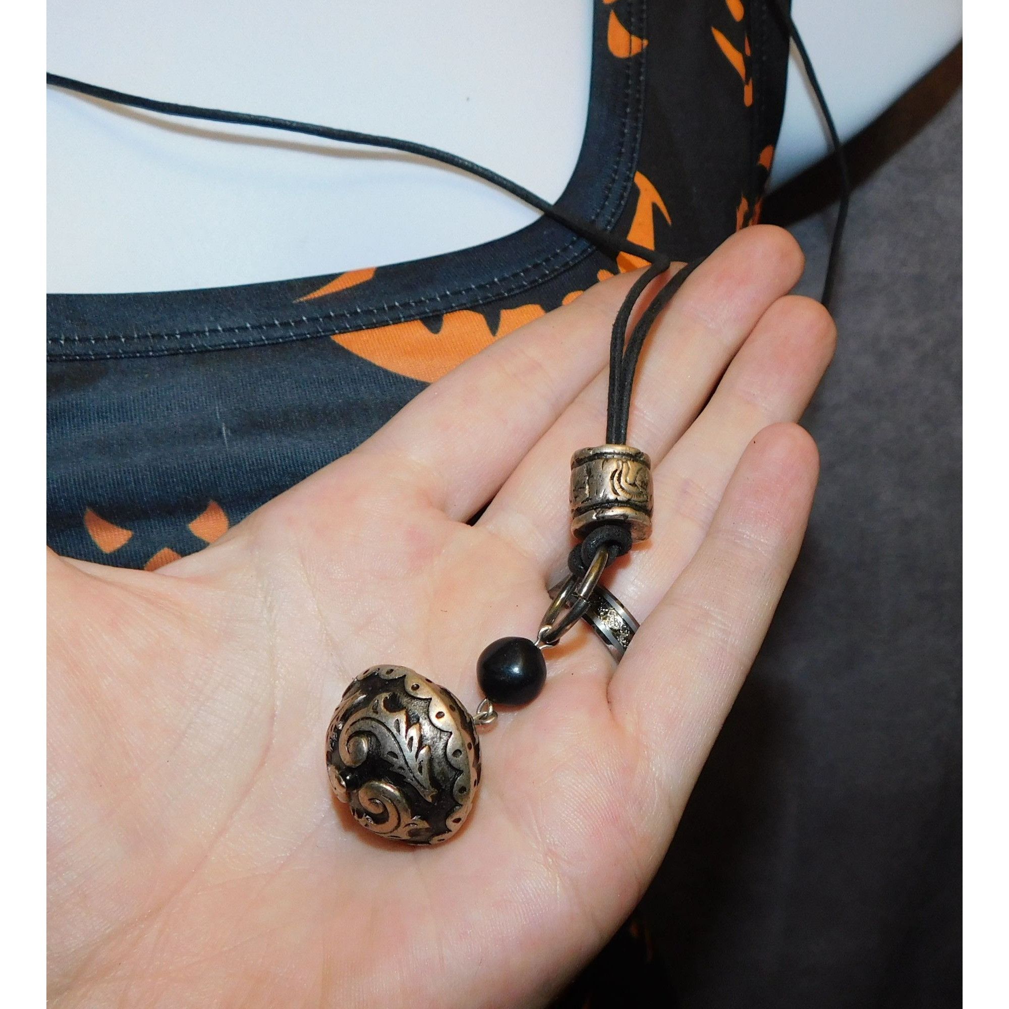 Other Oversized Brutalist Drop Pendant Necklace Size ONE SIZE - 2 Thumbnail