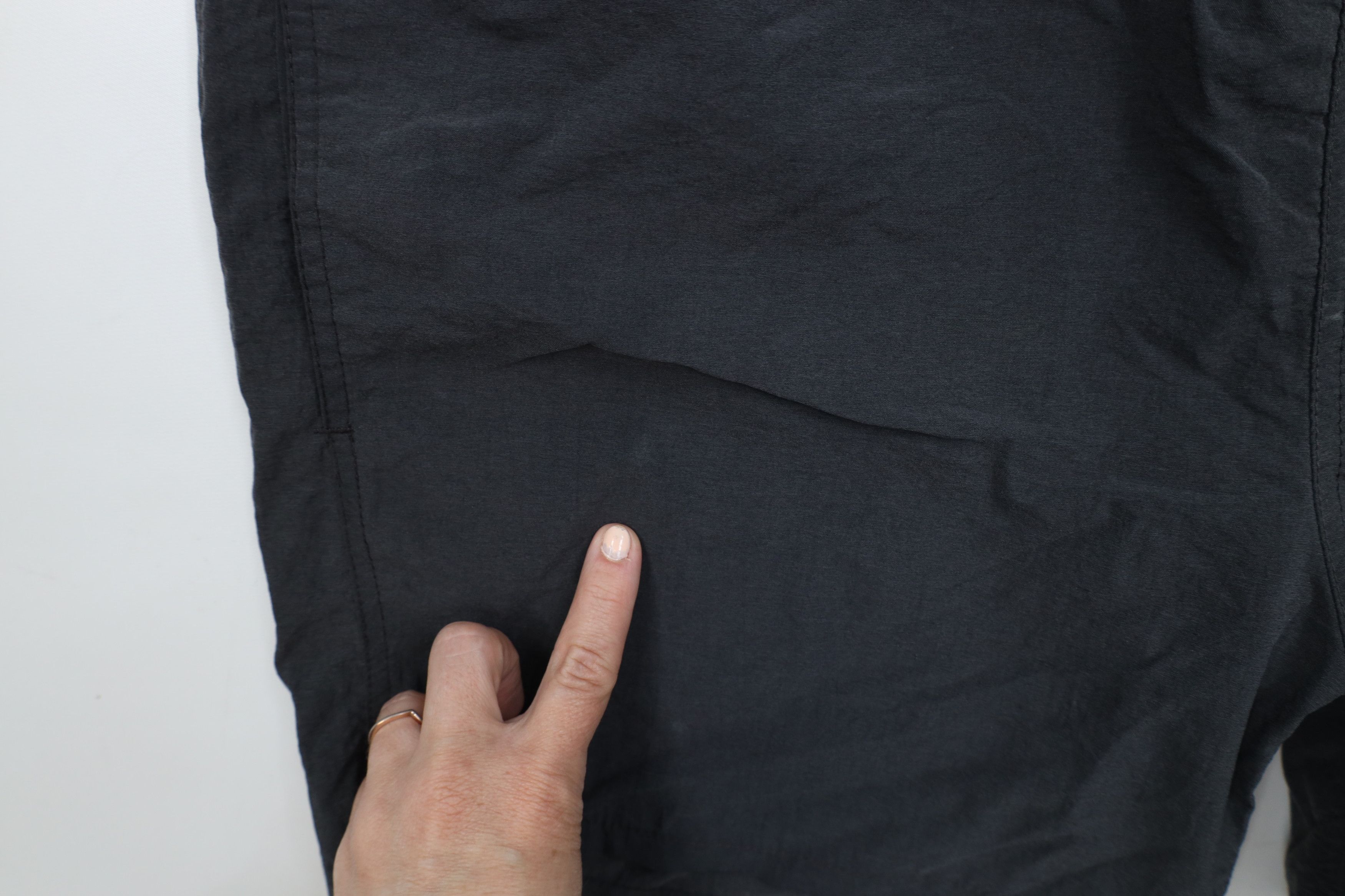 Vintage Vintage 90s Hobie Surfing Out Lined Swim Trunks Shorts Black Size US 36 / EU 52 - 7 Thumbnail