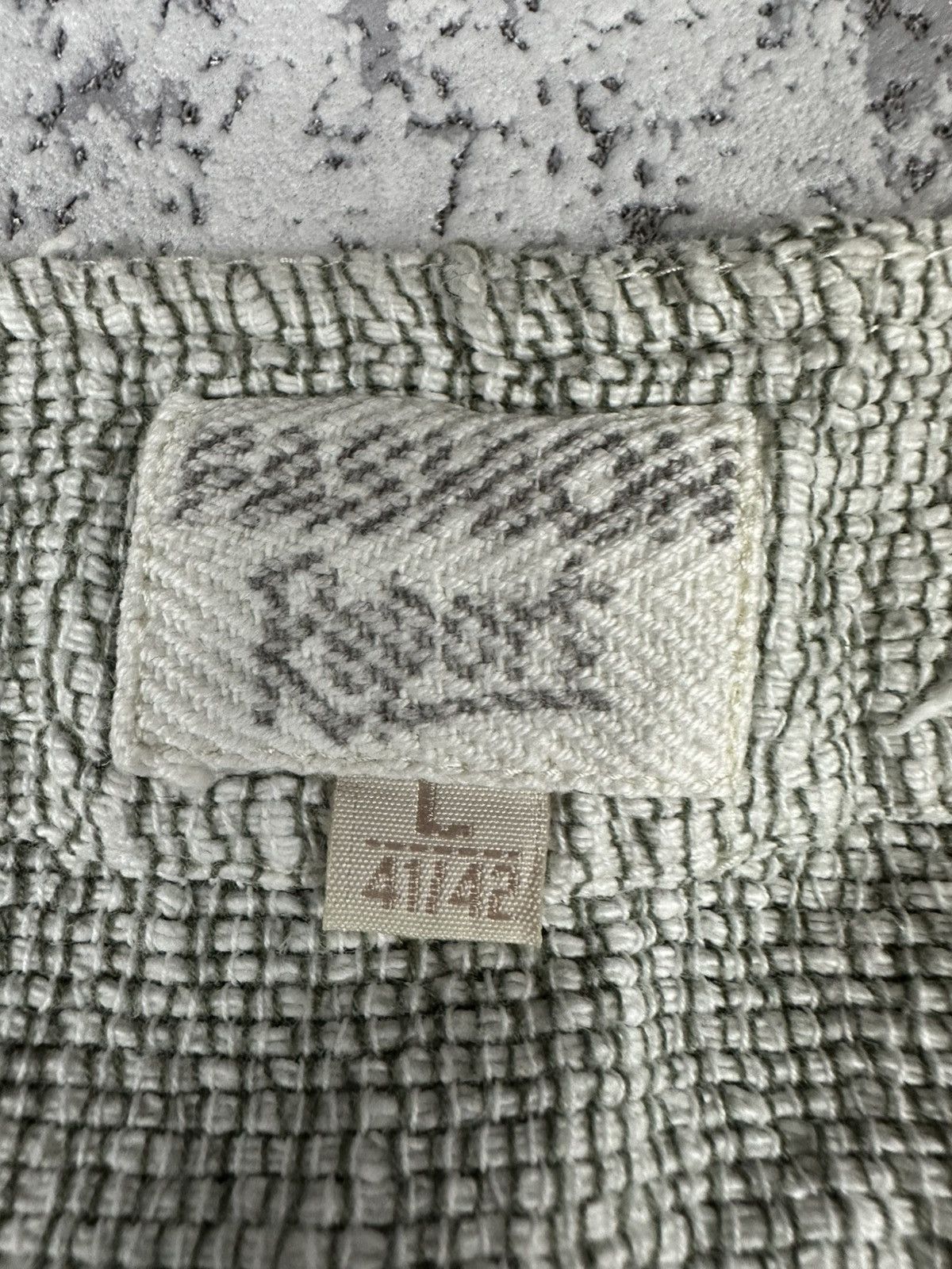 Vintage C&A Wabi-Sabi Textured Vest Japan Inspired Minimalist Style Size US L / EU 52-54 / 3 - 4 Thumbnail