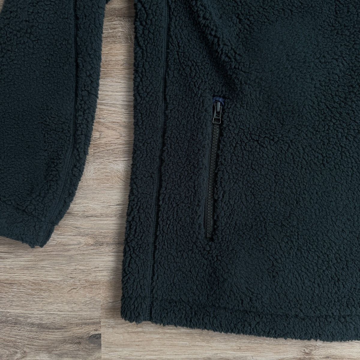 JW Anderson × Uniqlo Uniqlo JW Anderson Fleece Jacket Full Zip Green L Size US L / EU 52-54 / 3 - 3 Thumbnail